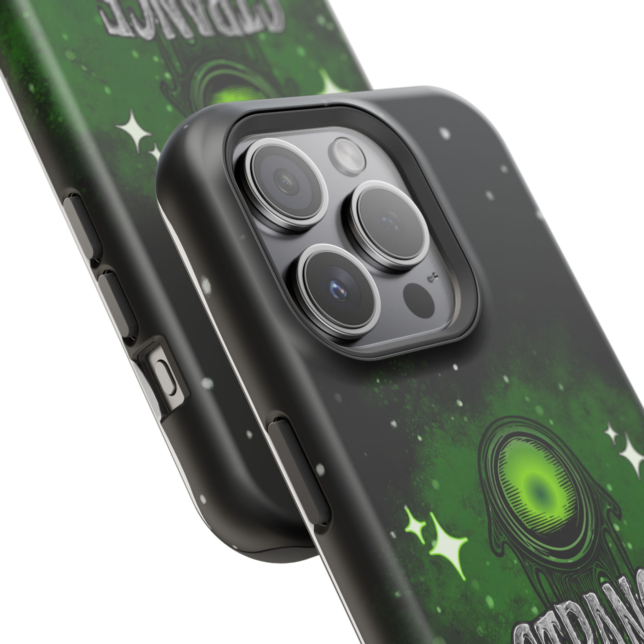 Green Strange Magnetic Impact-Resistant Phone Case