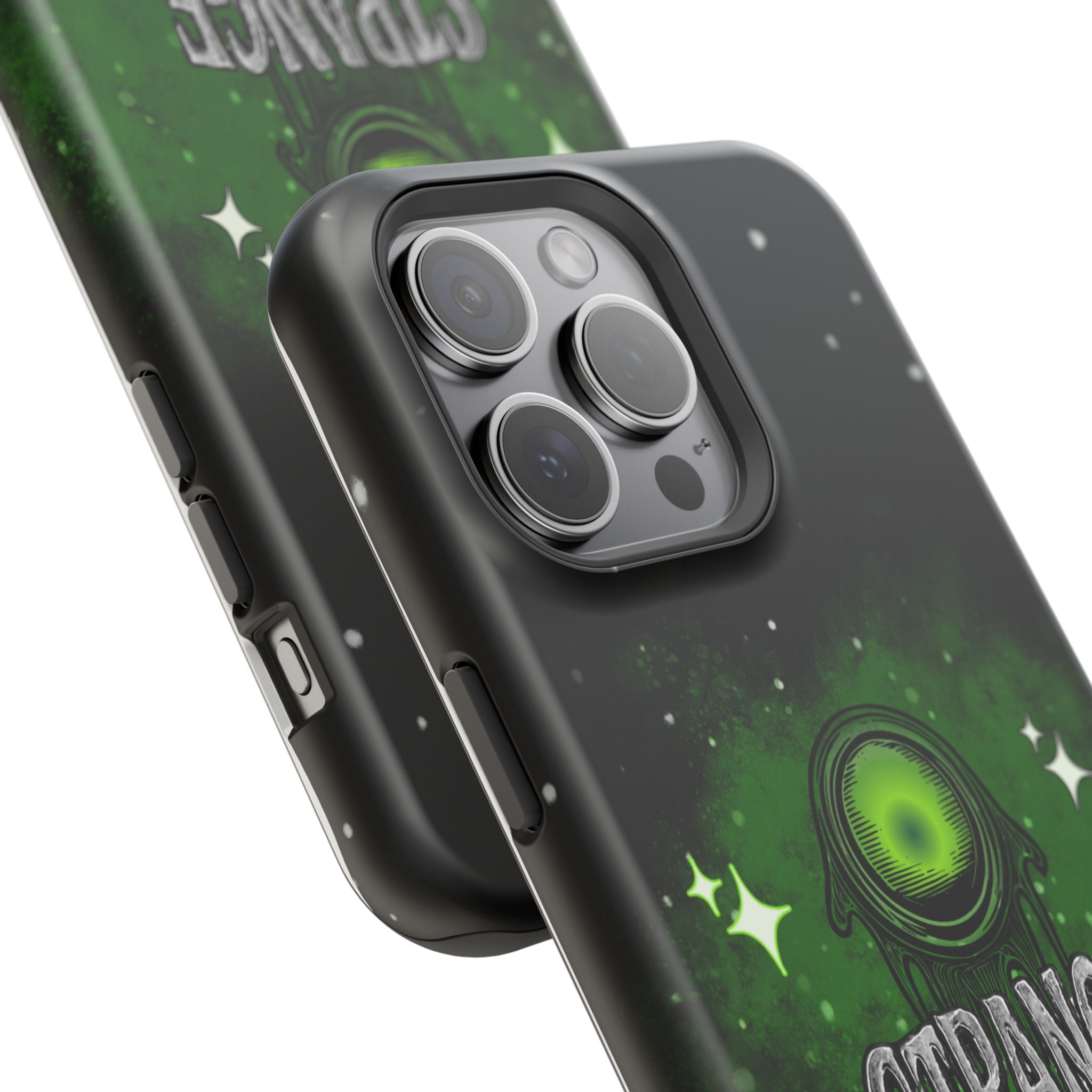 Green Strange Magnetic Impact-Resistant Phone Case
