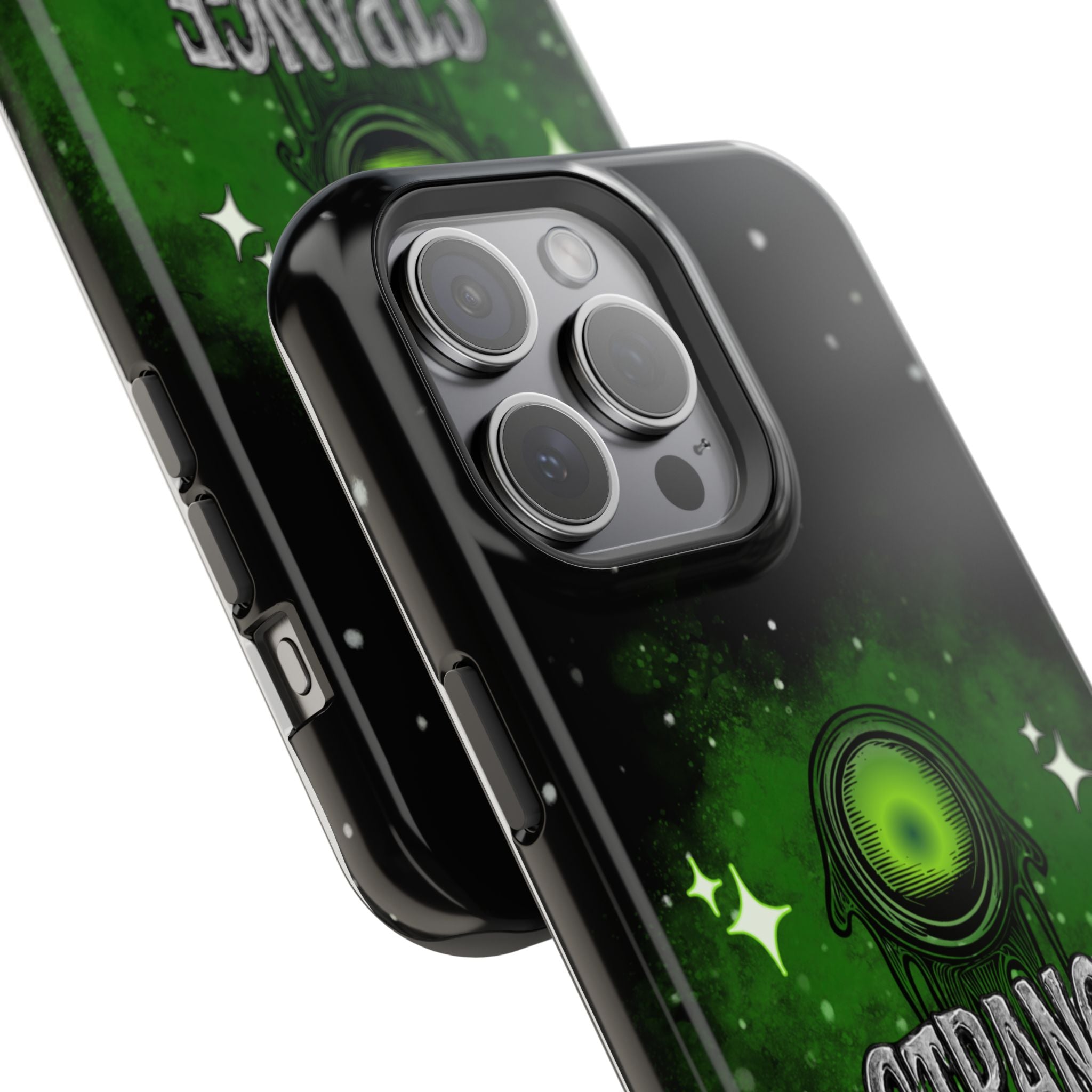 Green Strange Magnetic Impact-Resistant Phone Case