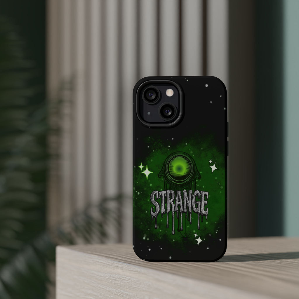Green Strange Magnetic Impact-Resistant Phone Case