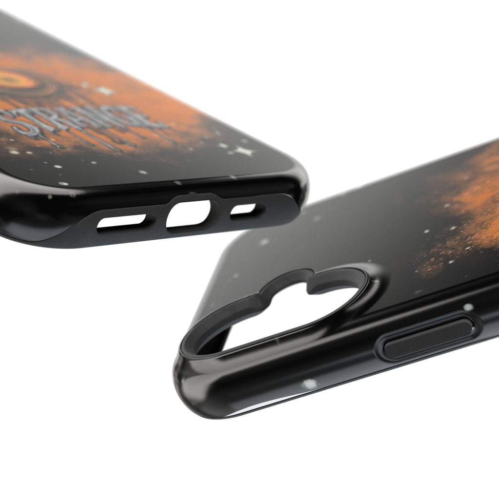 Orange Strange Magnetic Impact-Resistant Cases