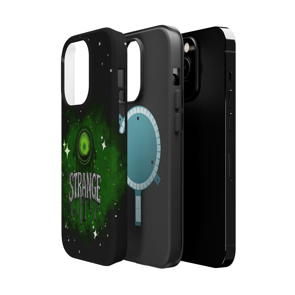 Green Strange Magnetic Impact-Resistant Phone Case