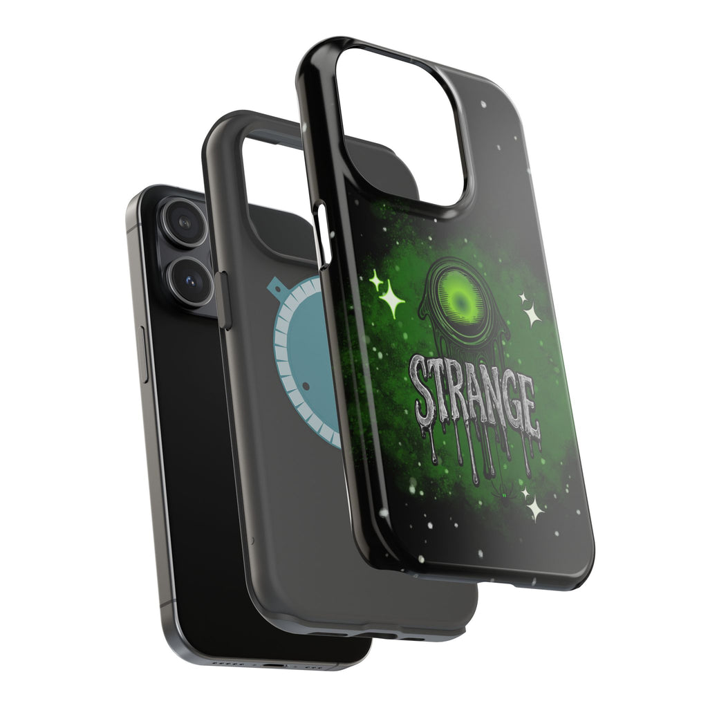 Green Strange Magnetic Impact-Resistant Phone Case