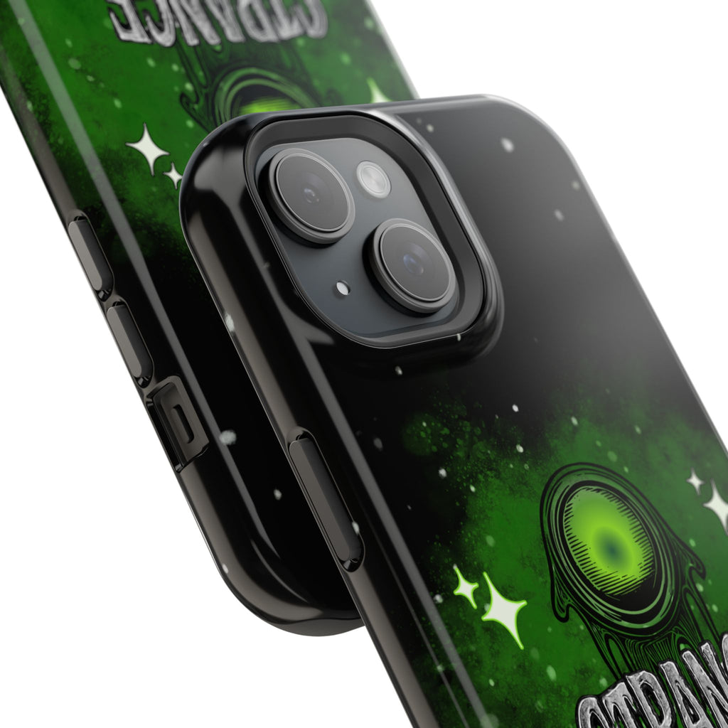Green Strange Magnetic Impact-Resistant Phone Case