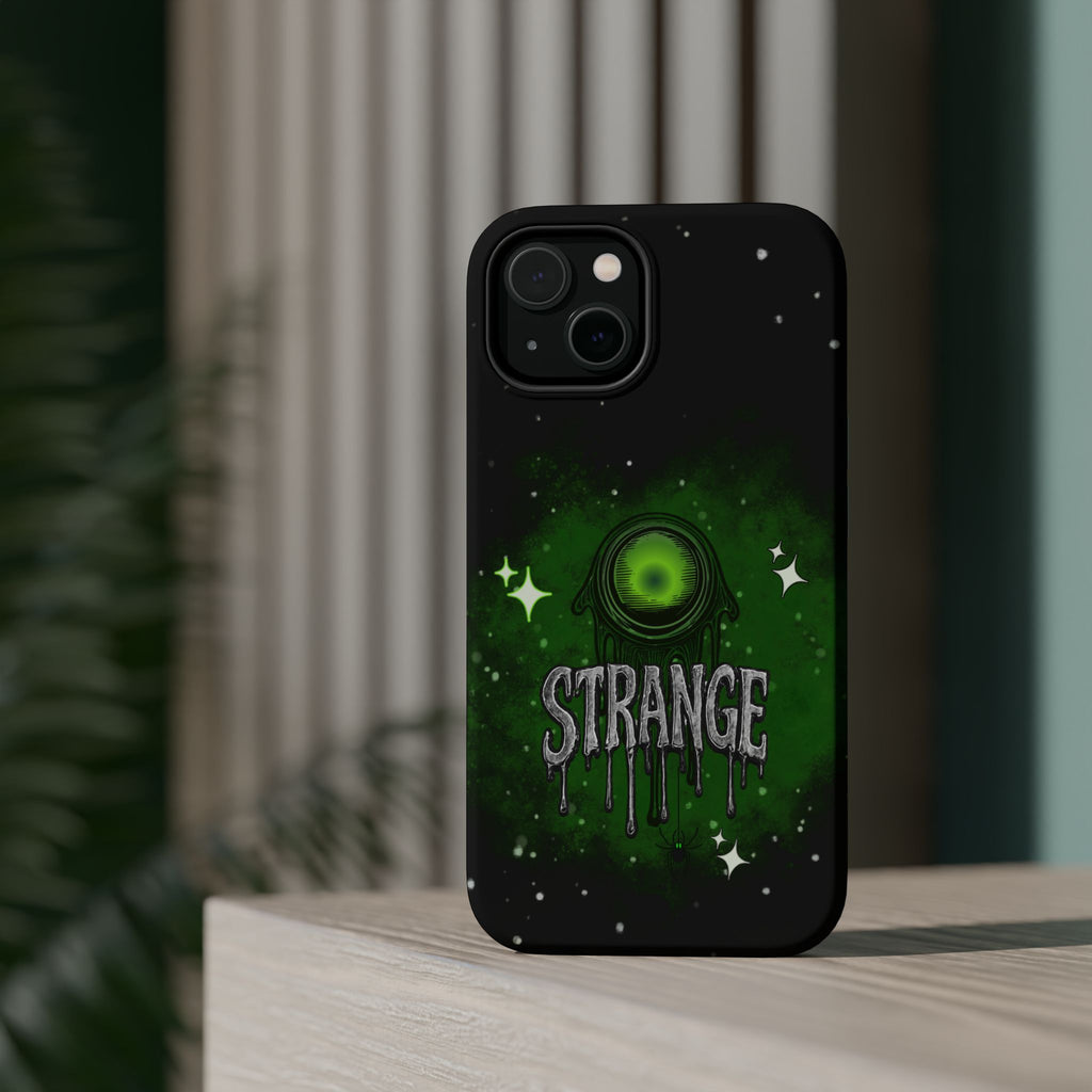 Green Strange Magnetic Impact-Resistant Phone Case