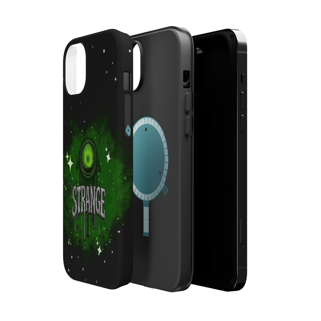Green Strange Magnetic Impact-Resistant Phone Case
