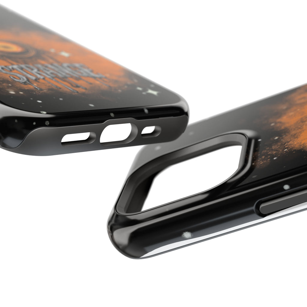 Orange Strange Magnetic Impact-Resistant Cases