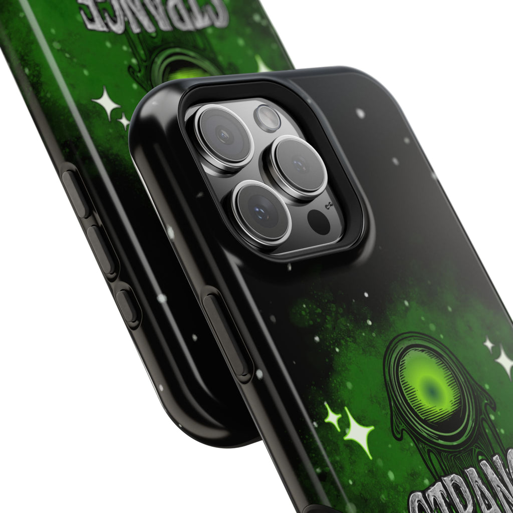 Green Strange Magnetic Impact-Resistant Phone Case