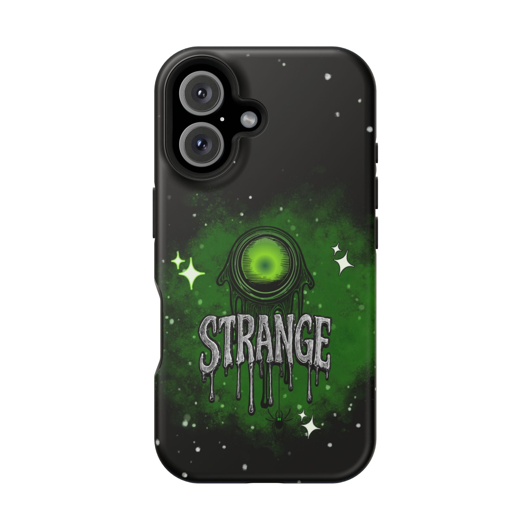 Green Strange Magnetic Impact-Resistant Phone Case