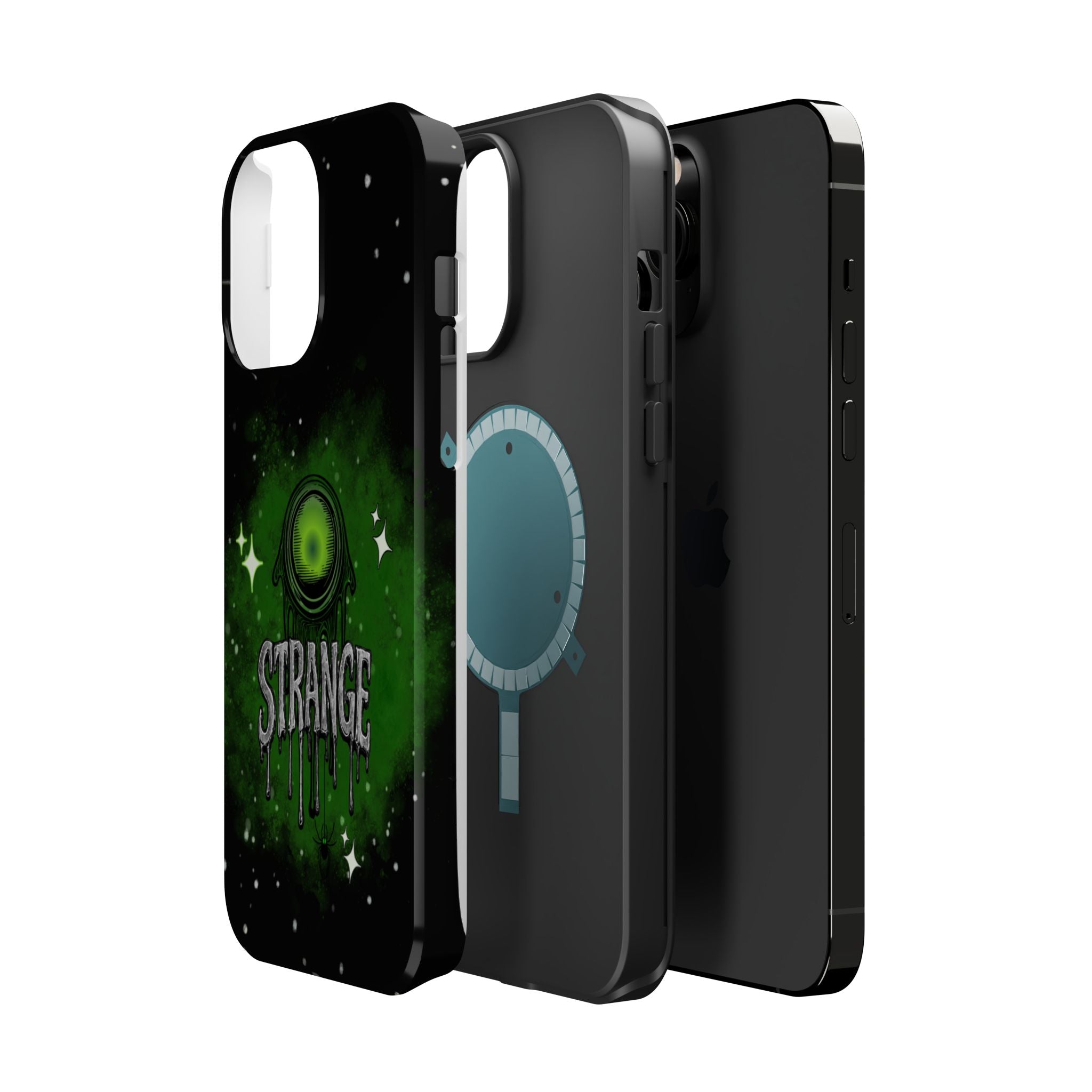Green Strange Magnetic Impact-Resistant Phone Case