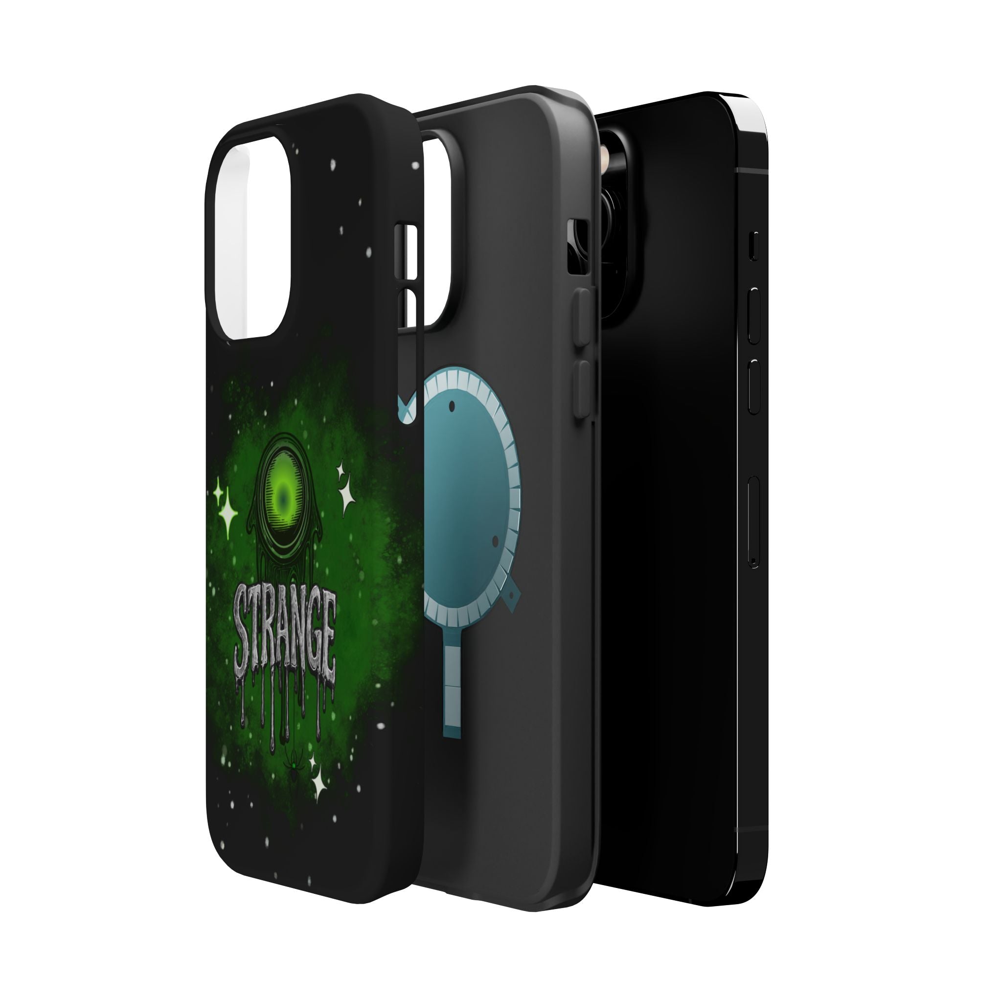 Green Strange Magnetic Impact-Resistant Phone Case
