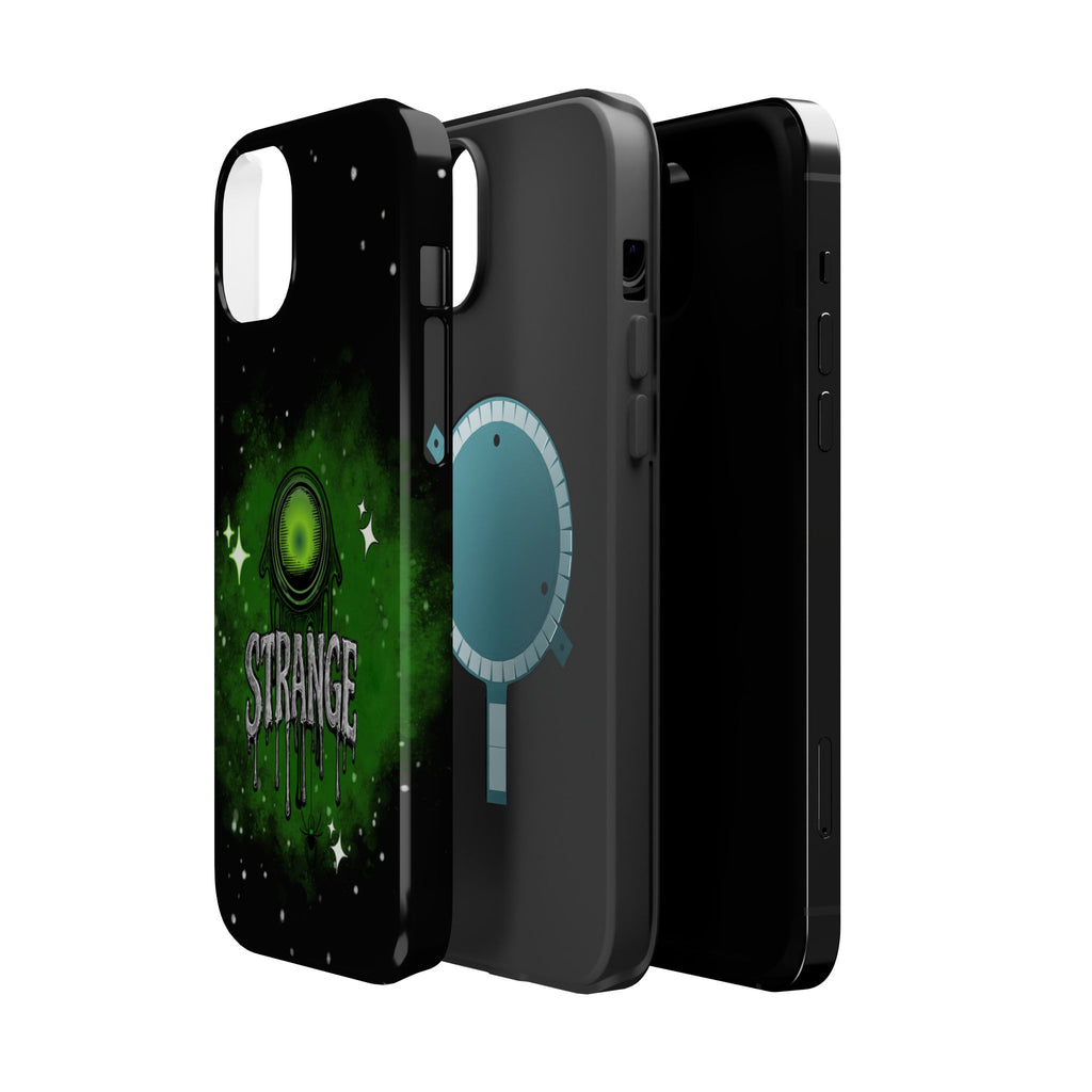 Green Strange Magnetic Impact-Resistant Phone Case