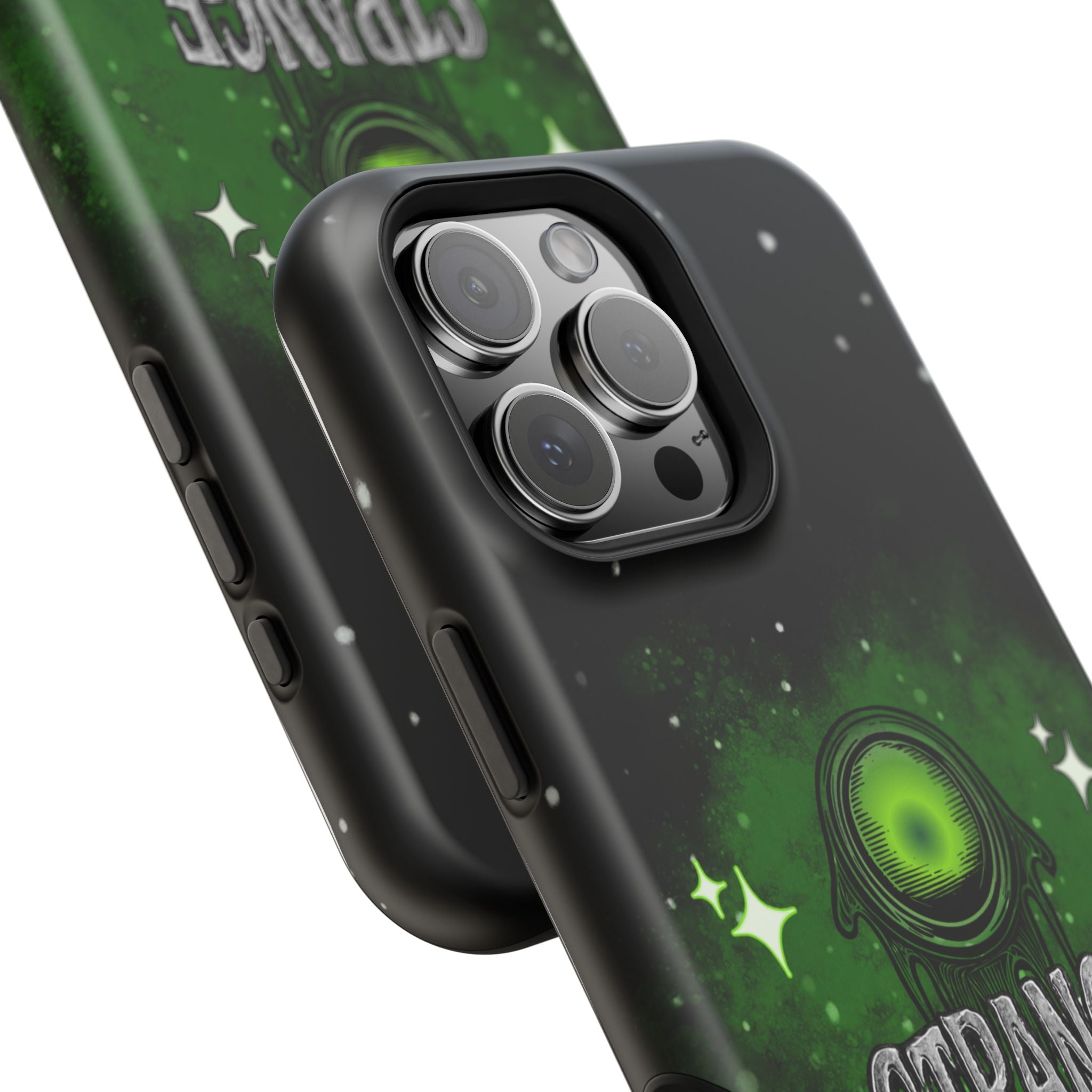 Green Strange Magnetic Impact-Resistant Phone Case