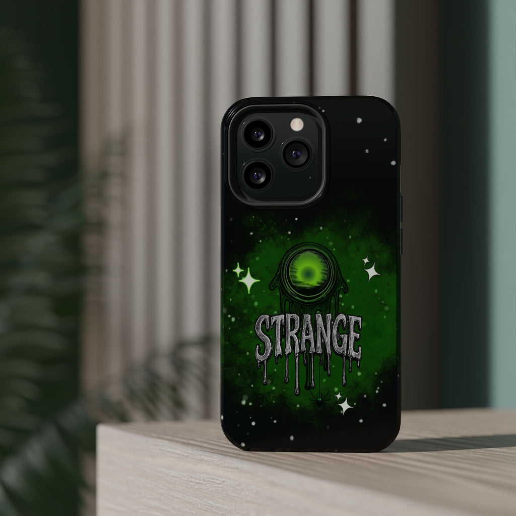 Green Strange Magnetic Impact-Resistant Phone Case
