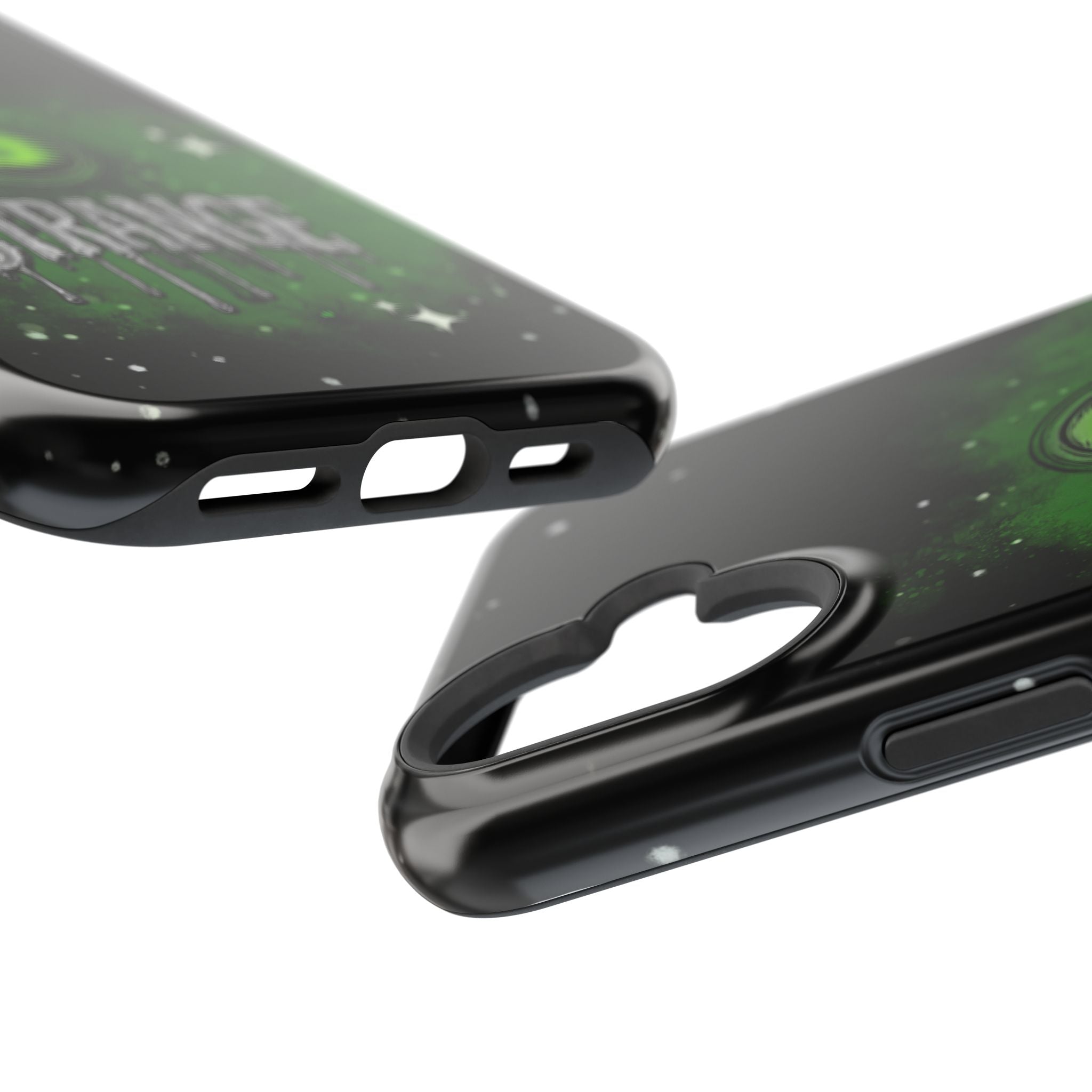 Green Strange Magnetic Impact-Resistant Phone Case