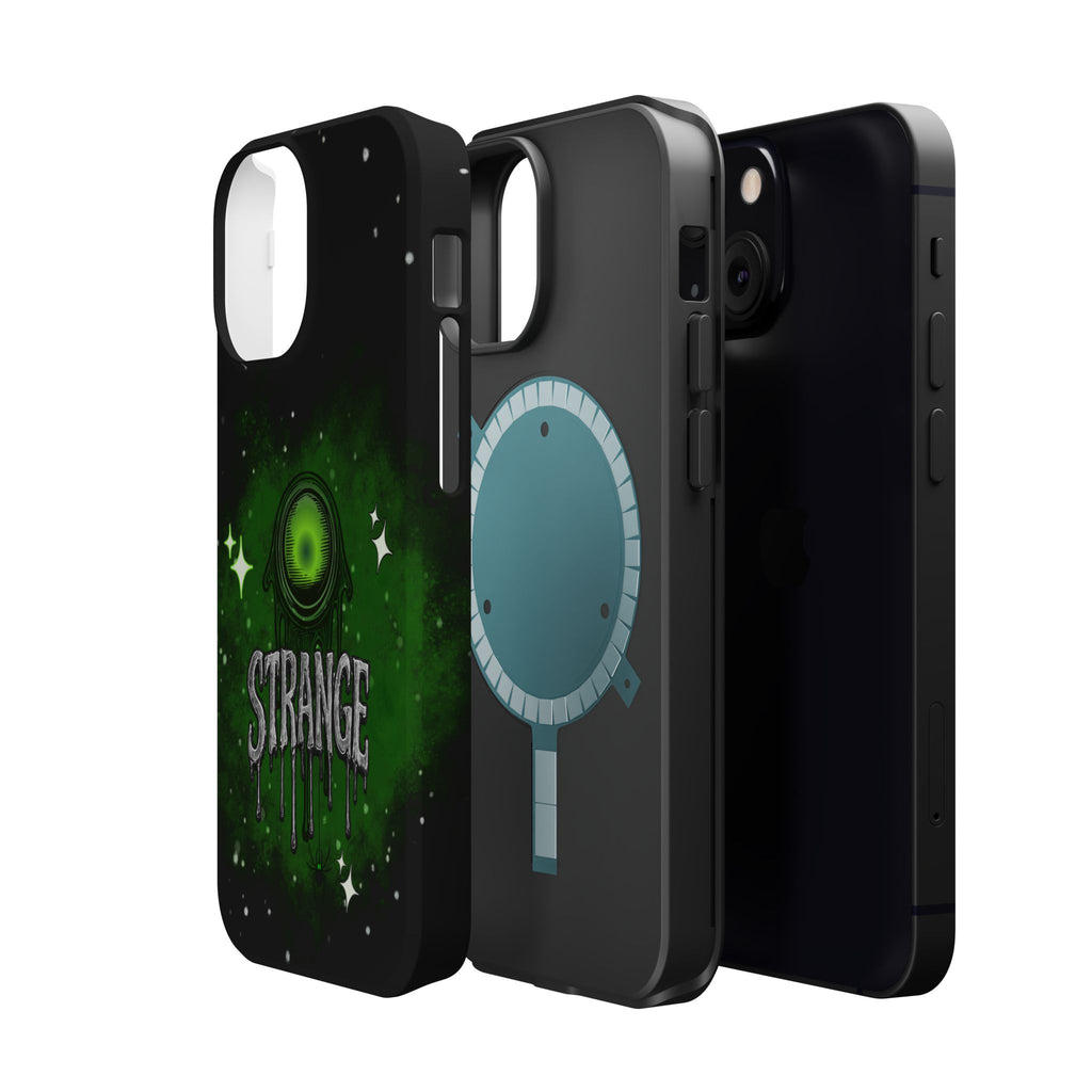Green Strange Magnetic Impact-Resistant Phone Case