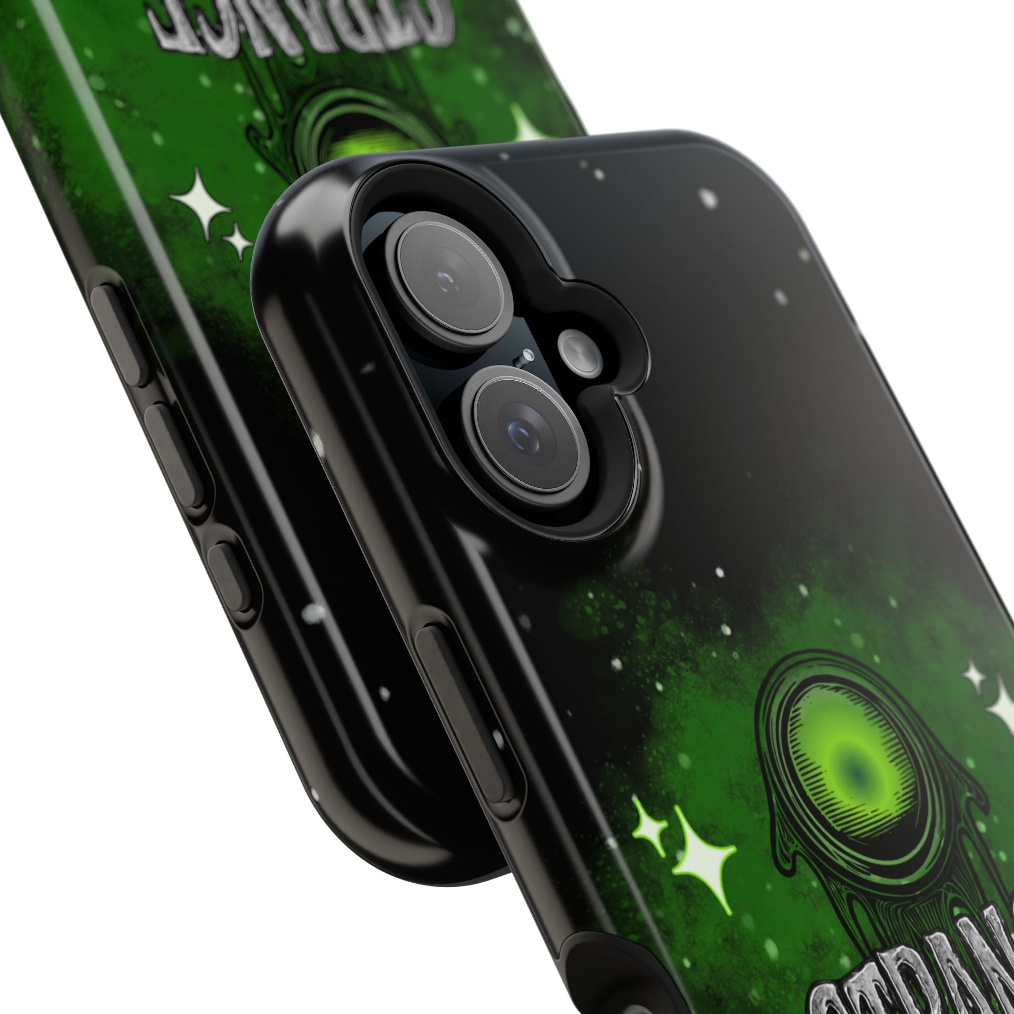 Green Strange Magnetic Impact-Resistant Phone Case