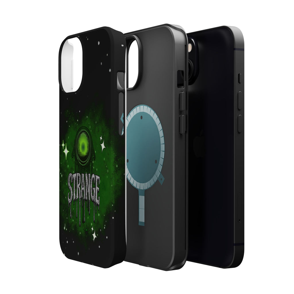 Green Strange Magnetic Impact-Resistant Phone Case