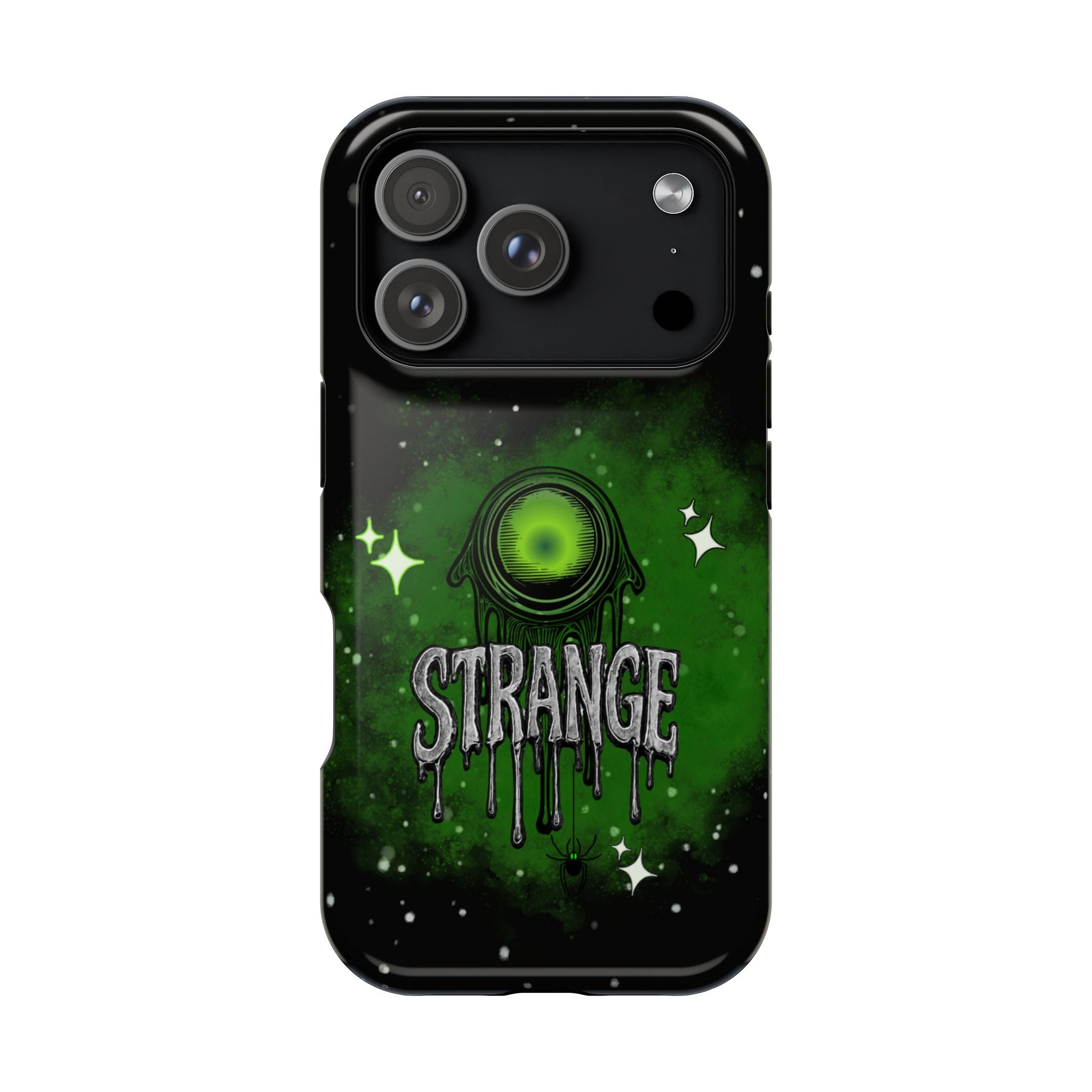 Green Strange Magnetic Impact-Resistant Phone Case