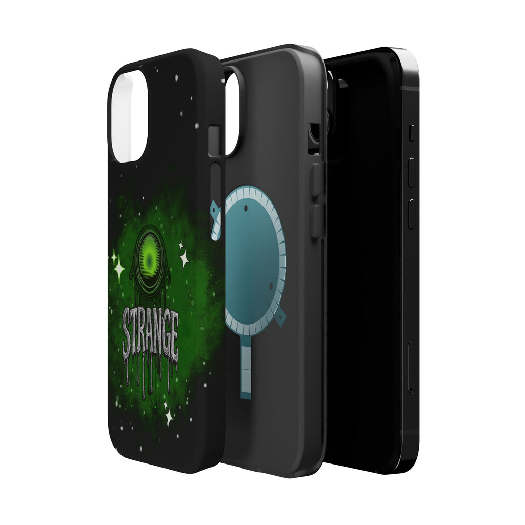 Green Strange Magnetic Impact-Resistant Phone Case