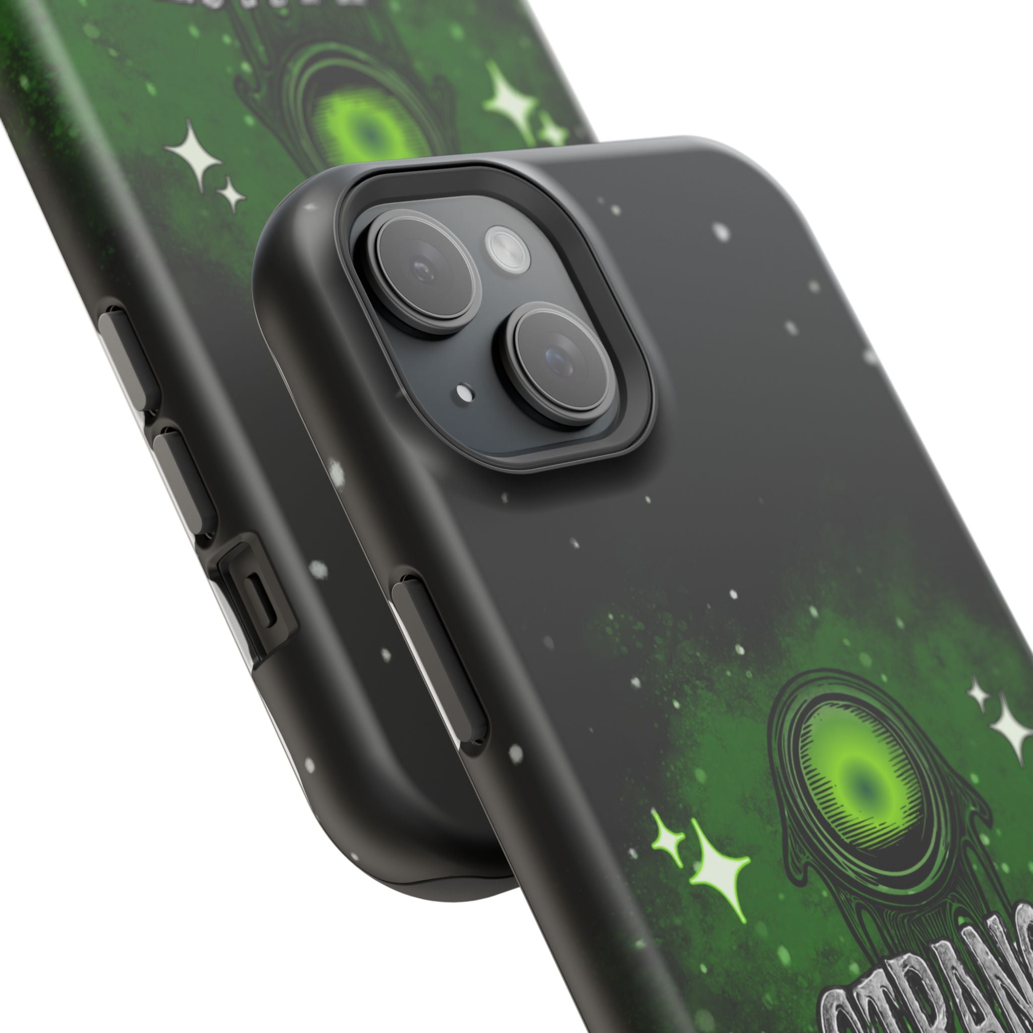 Green Strange Magnetic Impact-Resistant Phone Case