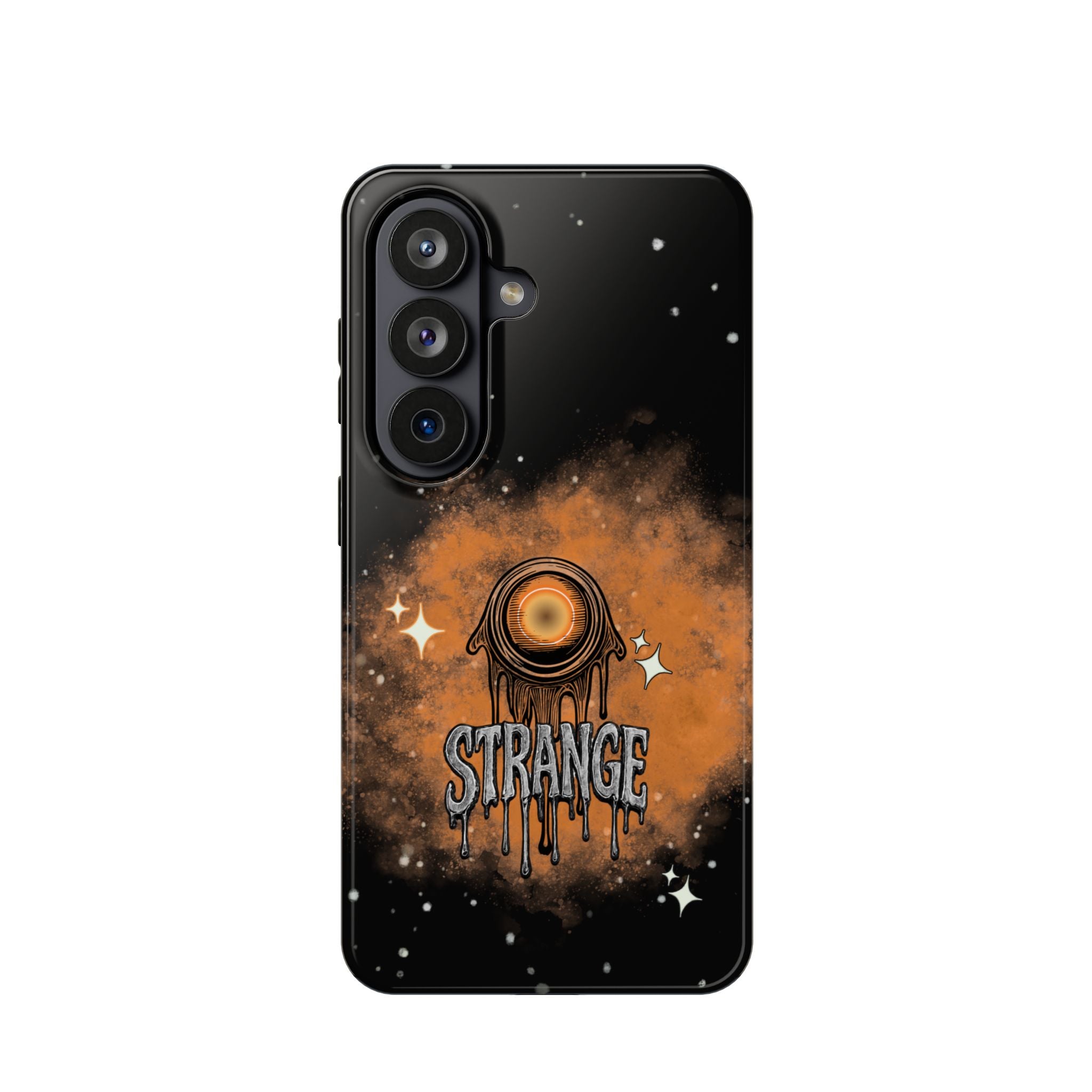 Orange Strange Magnetic Impact-Resistant Cases