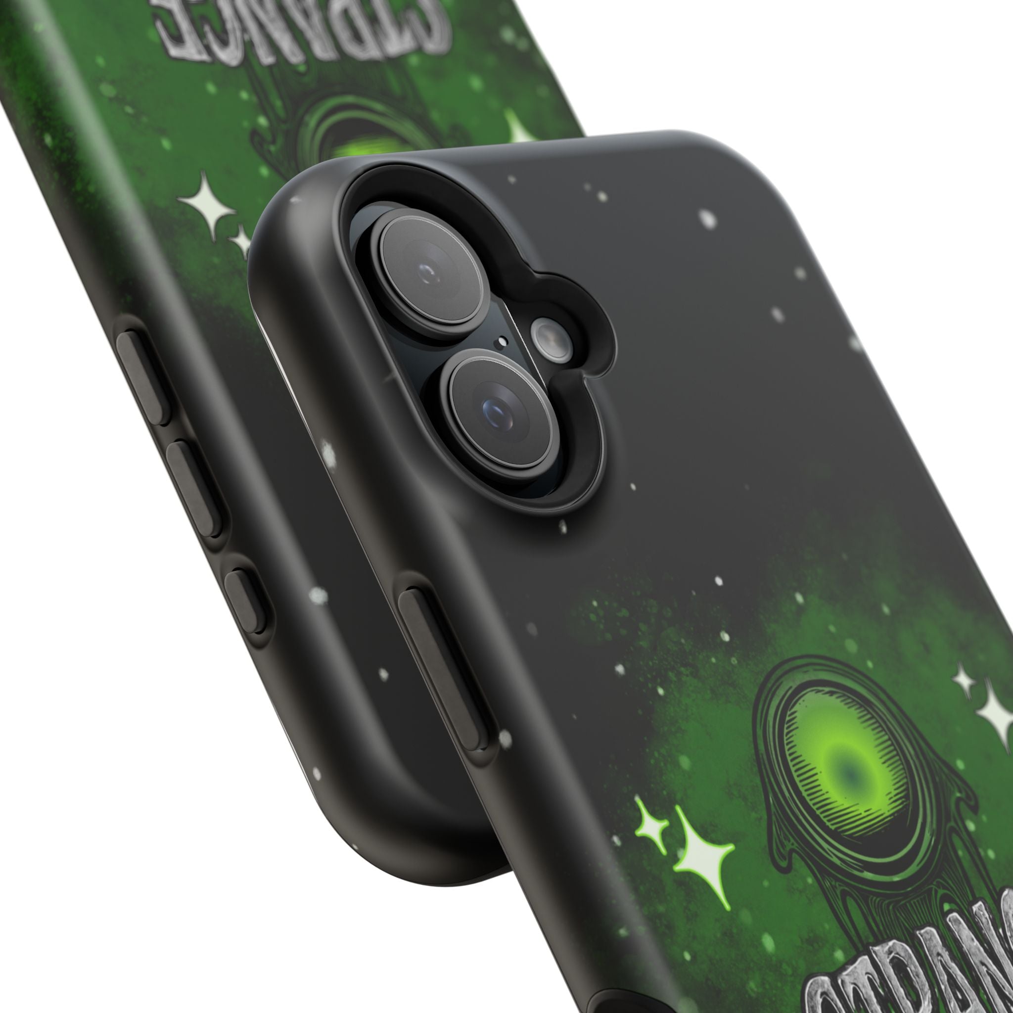 Green Strange Magnetic Impact-Resistant Phone Case