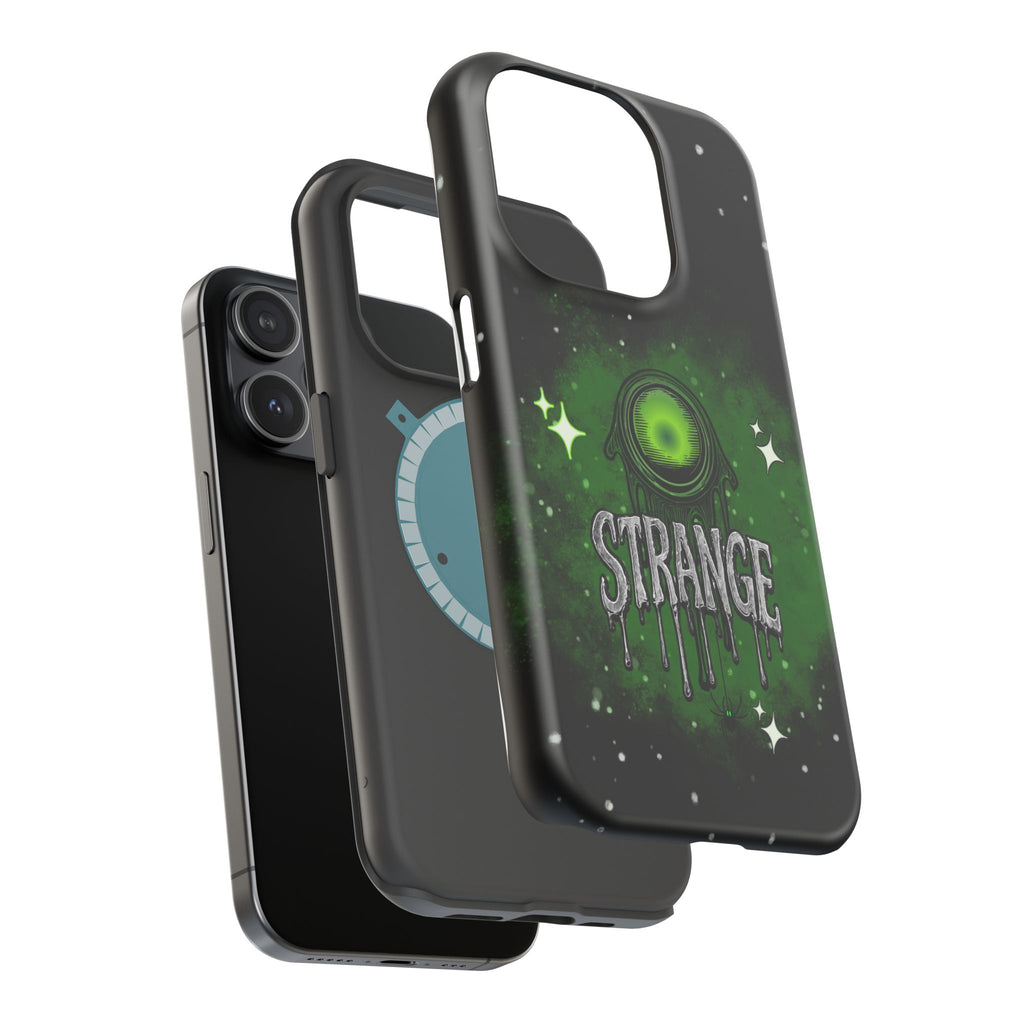 Green Strange Magnetic Impact-Resistant Phone Case
