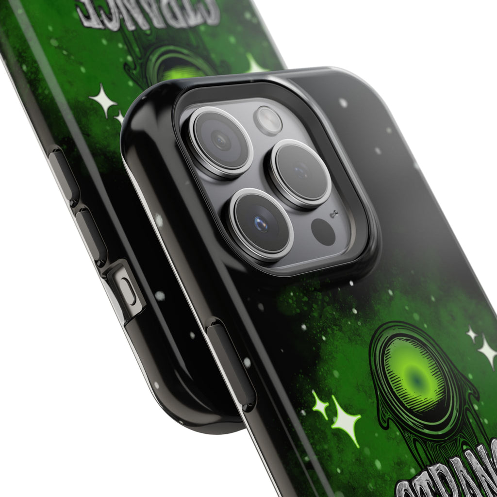Green Strange Magnetic Impact-Resistant Phone Case