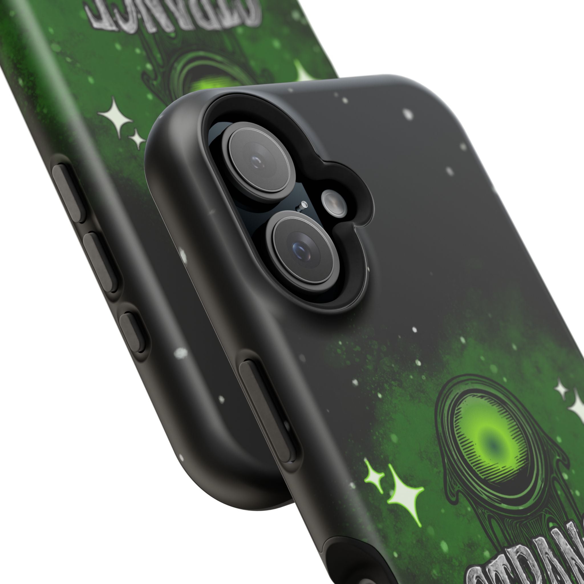 Green Strange Magnetic Impact-Resistant Phone Case