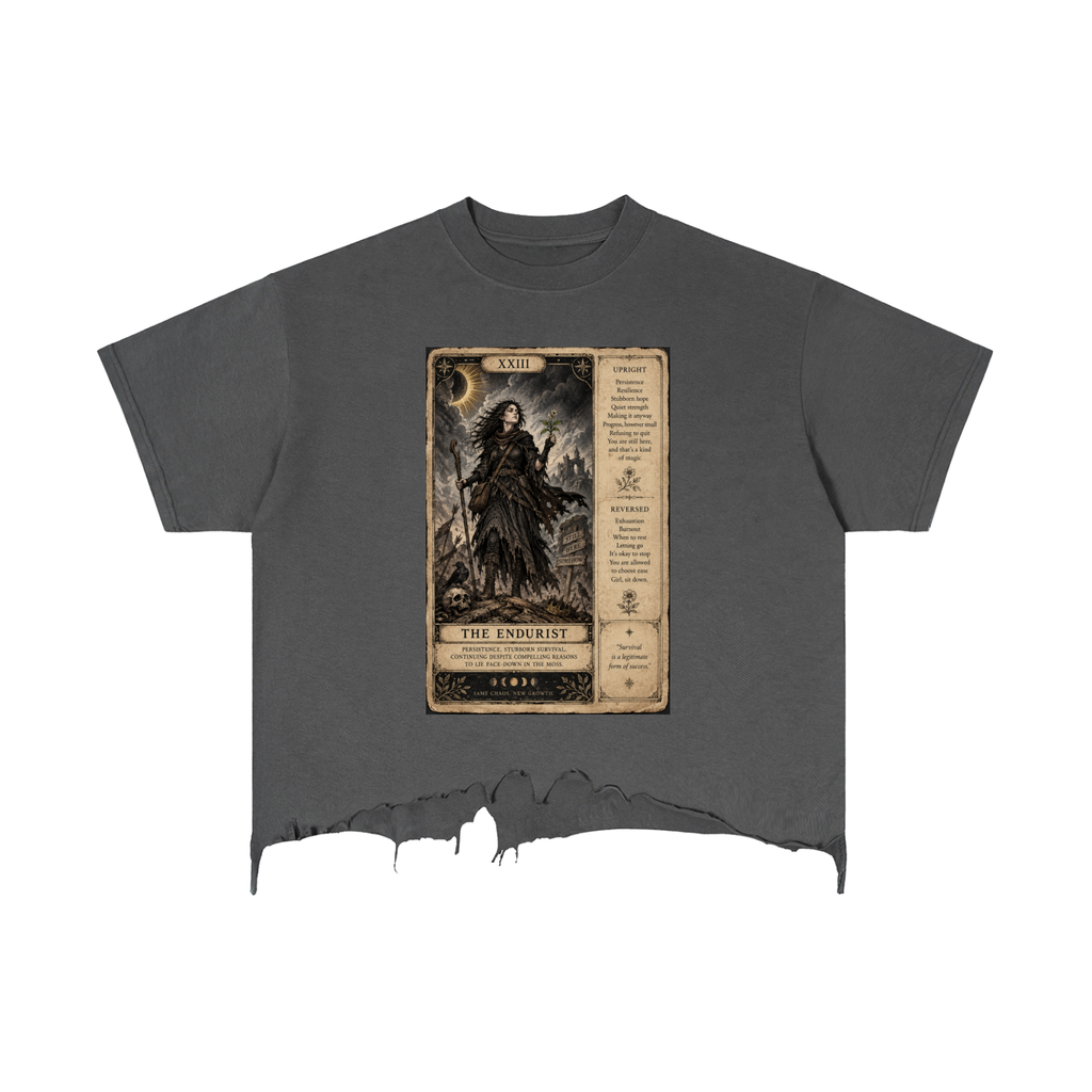 Tee,Tarot,Endurist,clothing,apparel,autumn,tshirt,shirt,top,tops,clothes,distressed
