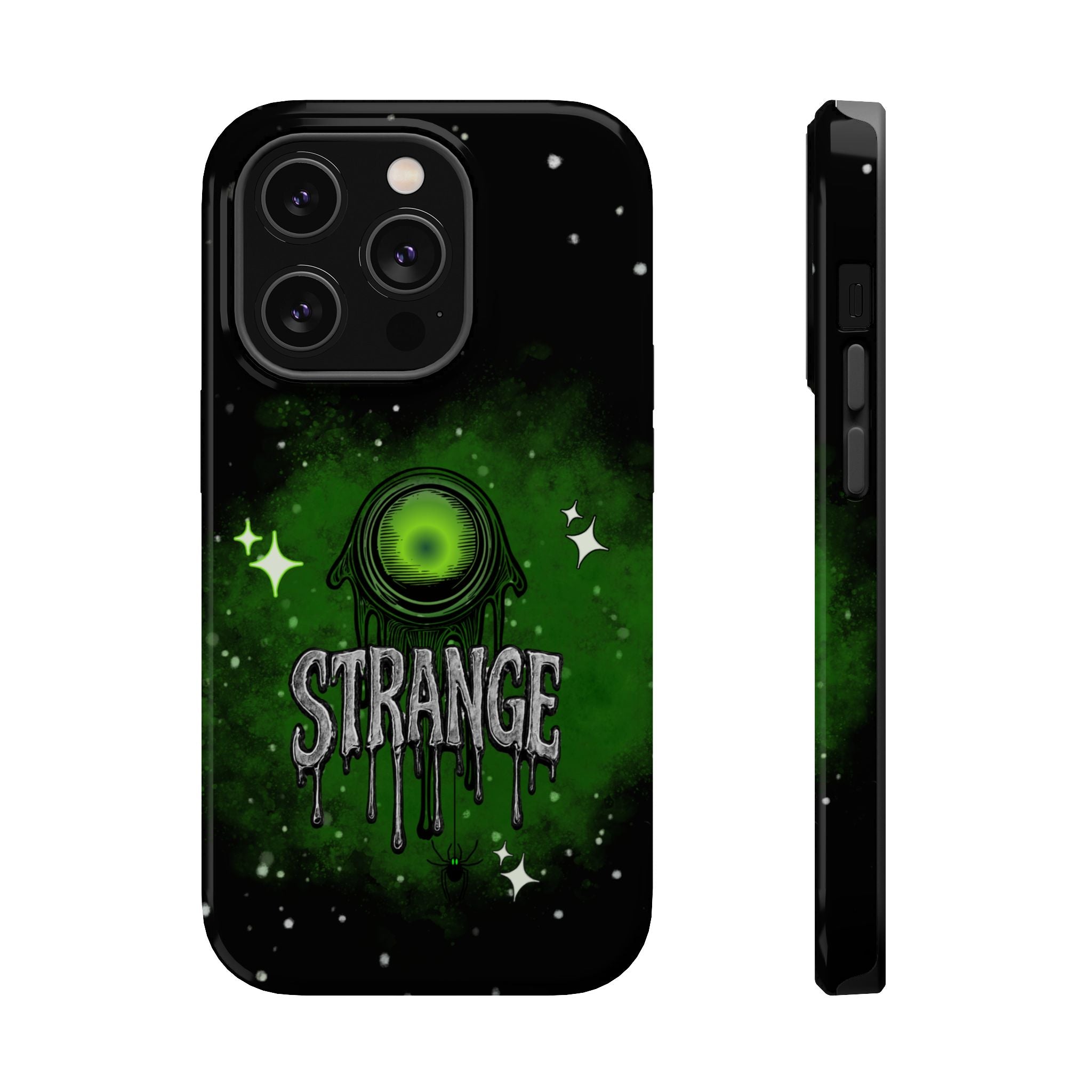 Green Strange Magnetic Impact-Resistant Phone Case