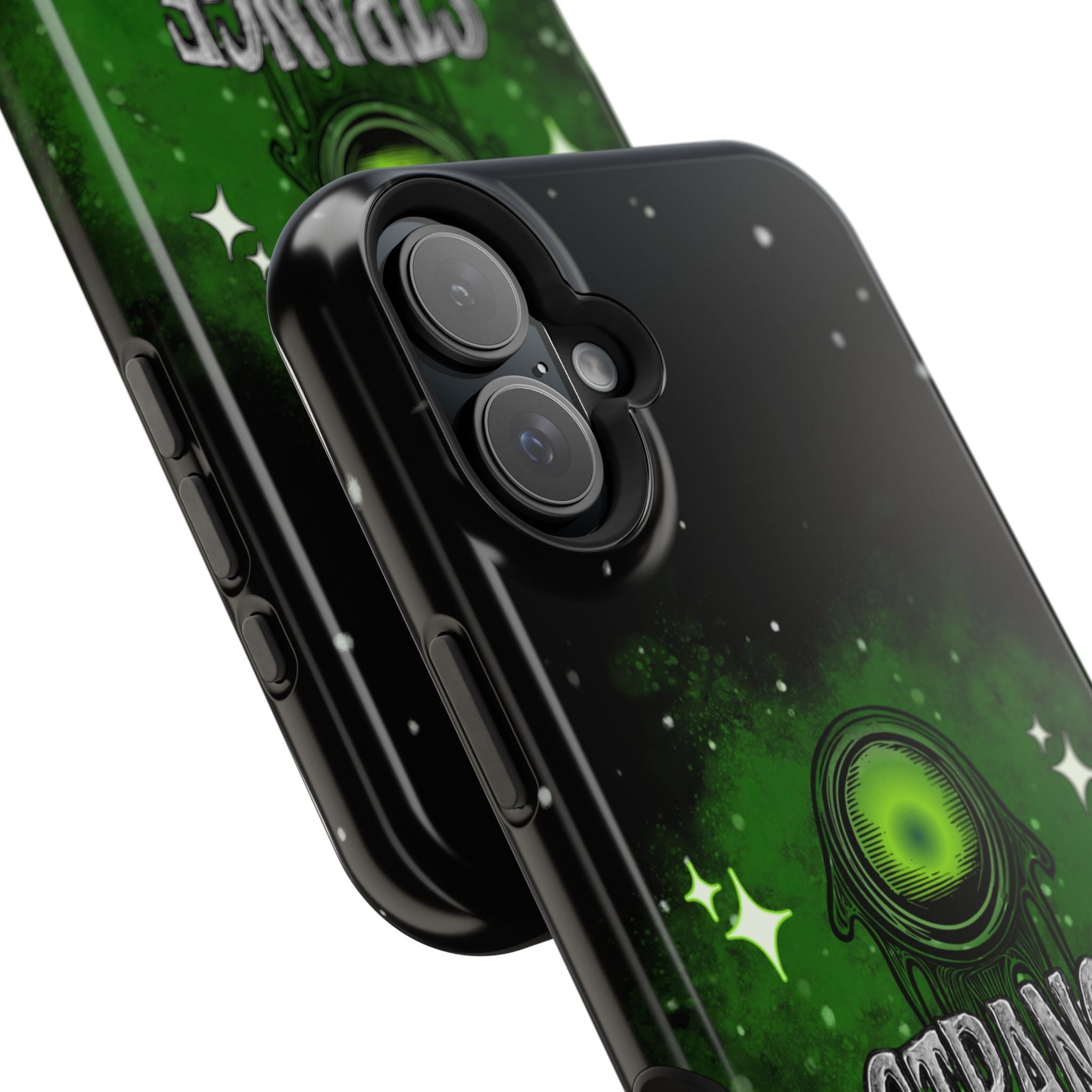 Green Strange Magnetic Impact-Resistant Phone Case