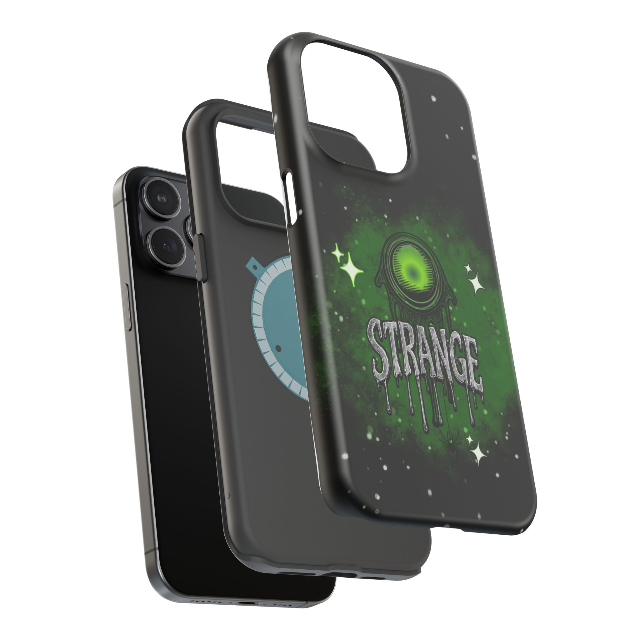Green Strange Magnetic Impact-Resistant Phone Case