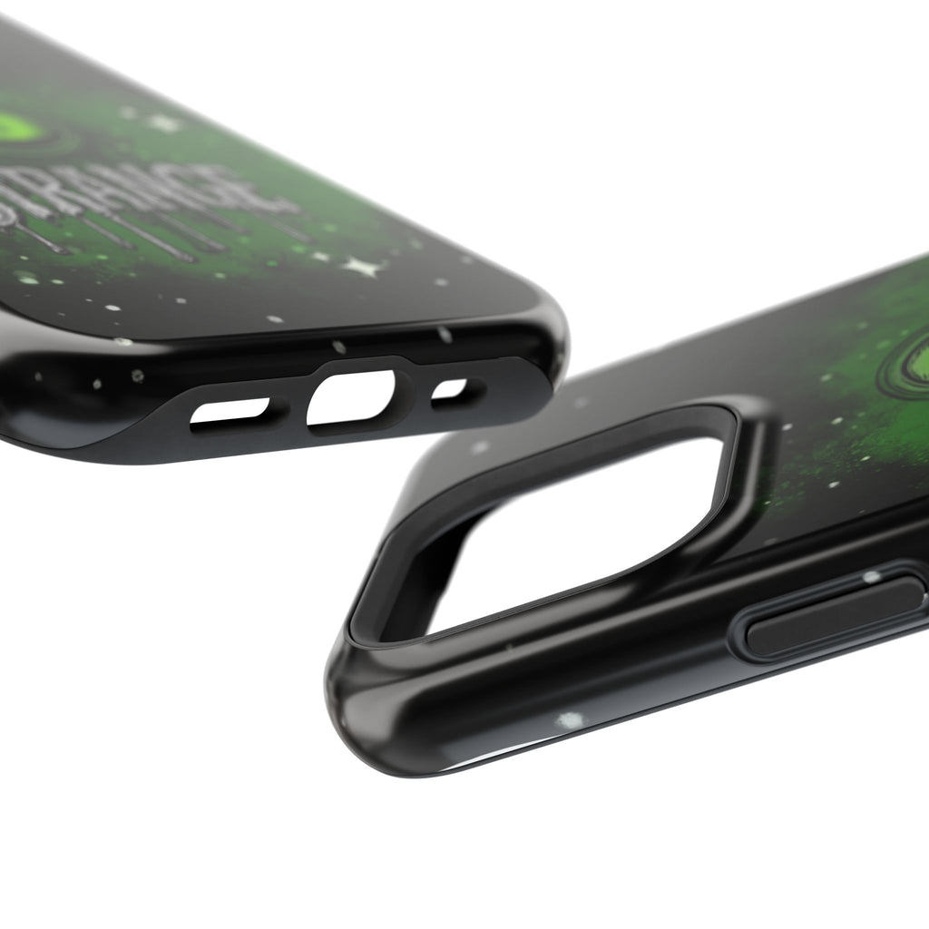 Green Strange Magnetic Impact-Resistant Phone Case