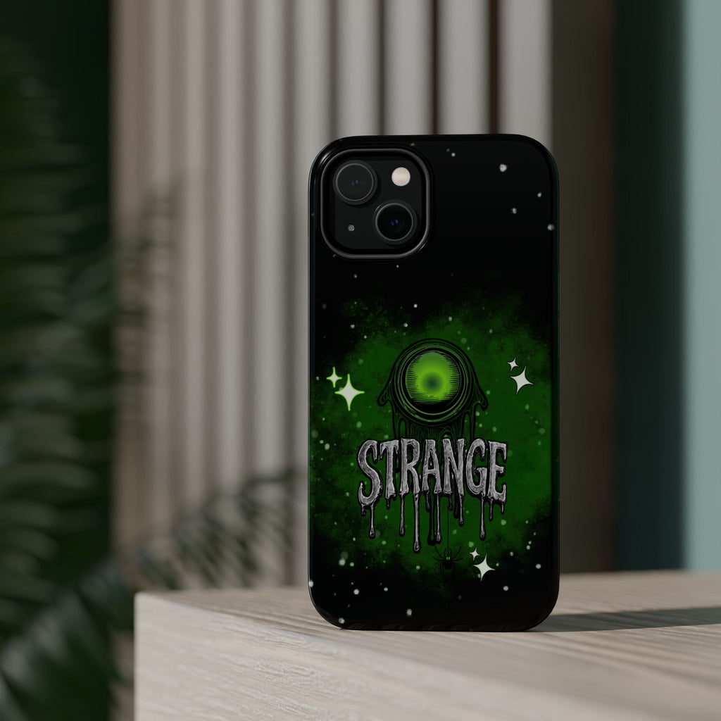 Green Strange Magnetic Impact-Resistant Phone Case