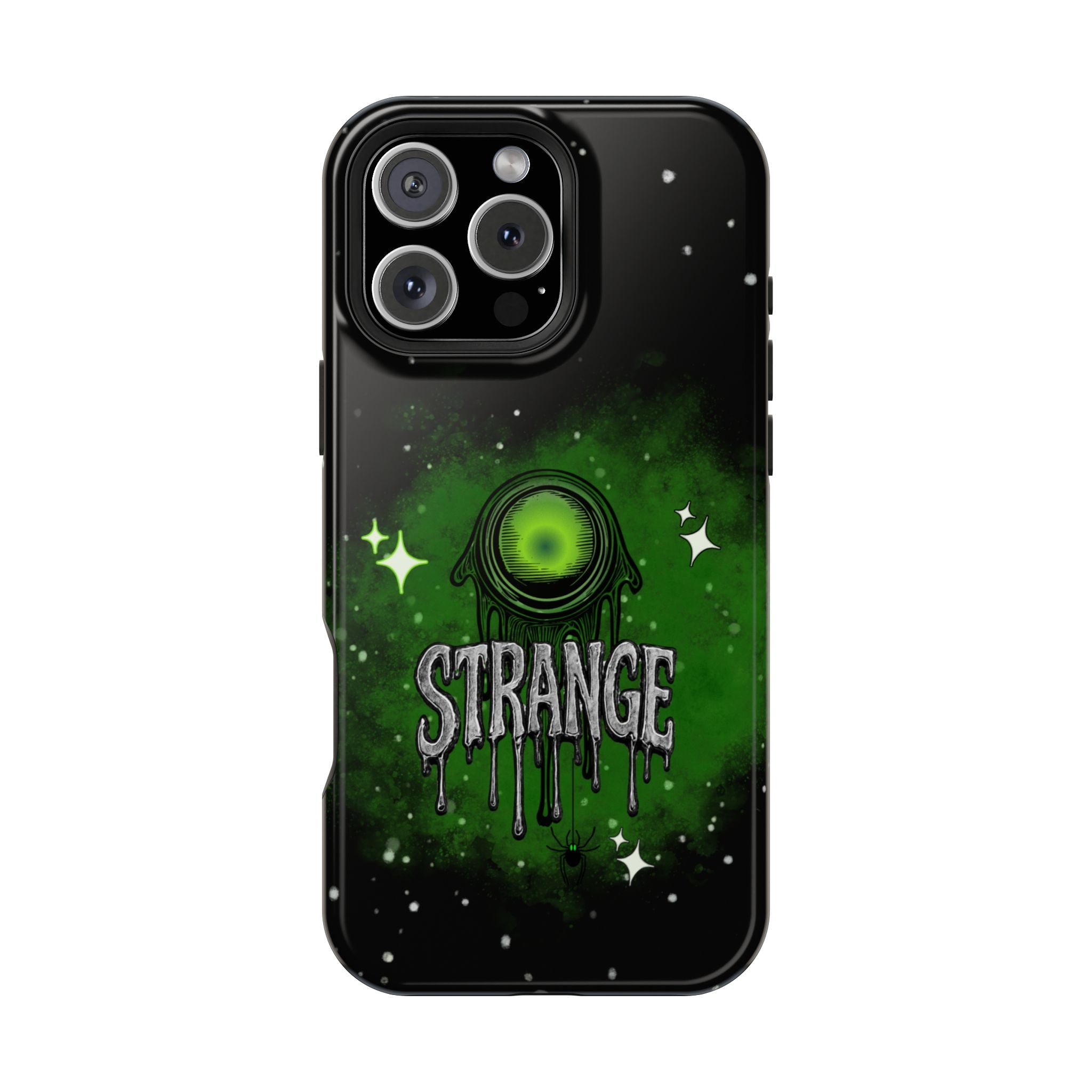 Green Strange Magnetic Impact-Resistant Phone Case