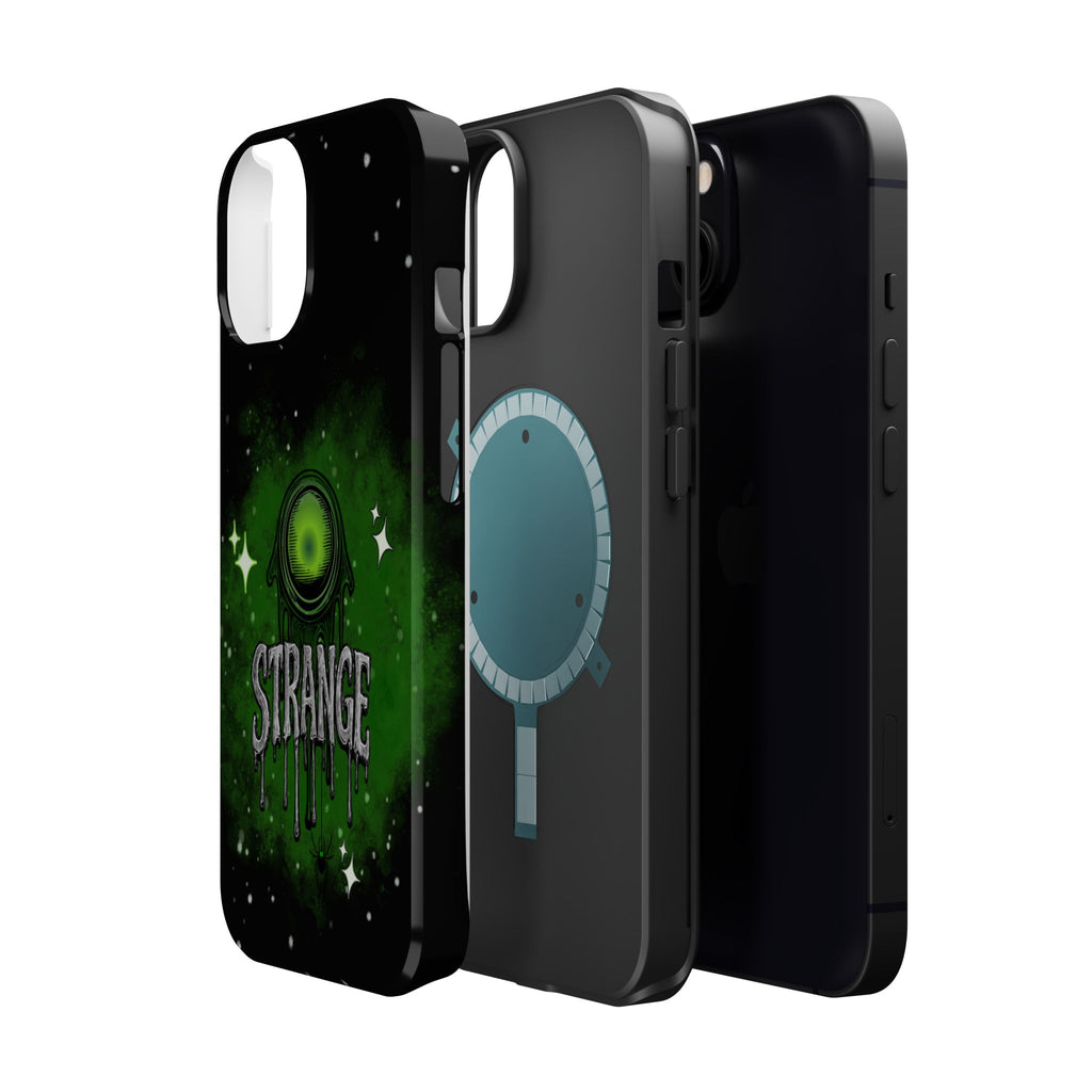 Green Strange Magnetic Impact-Resistant Phone Case