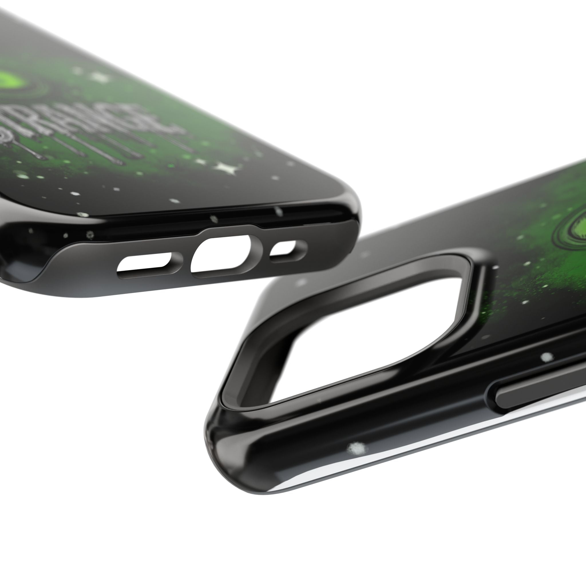Green Strange Magnetic Impact-Resistant Phone Case