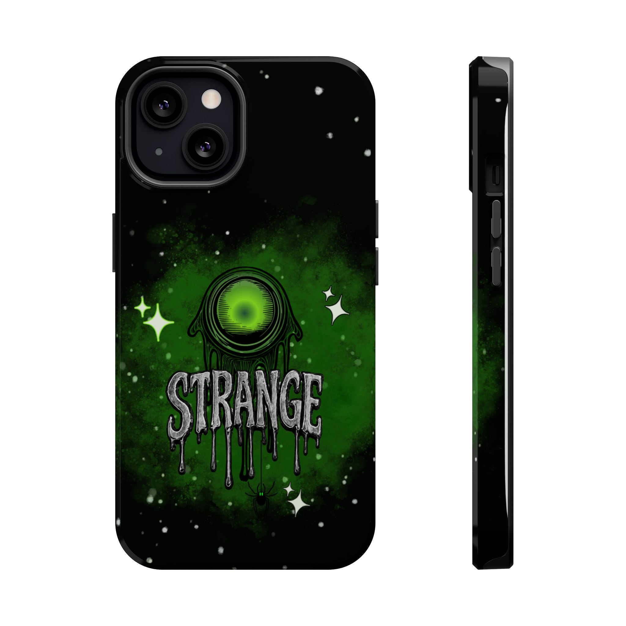 Green Strange Magnetic Impact-Resistant Phone Case