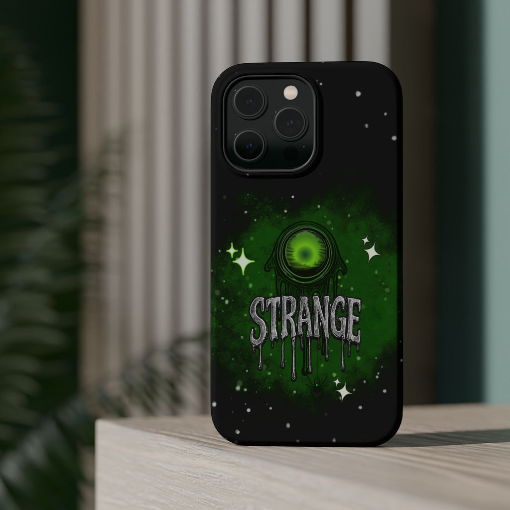 Green Strange Magnetic Impact-Resistant Phone Case