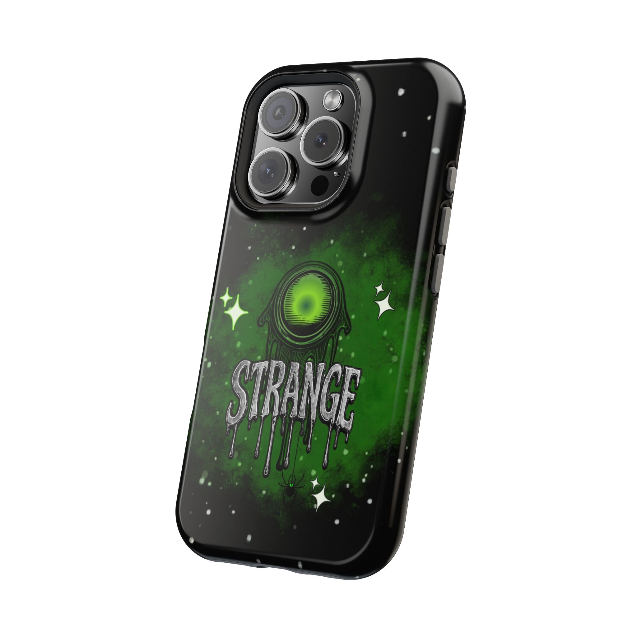 Green Strange Magnetic Impact-Resistant Phone Case