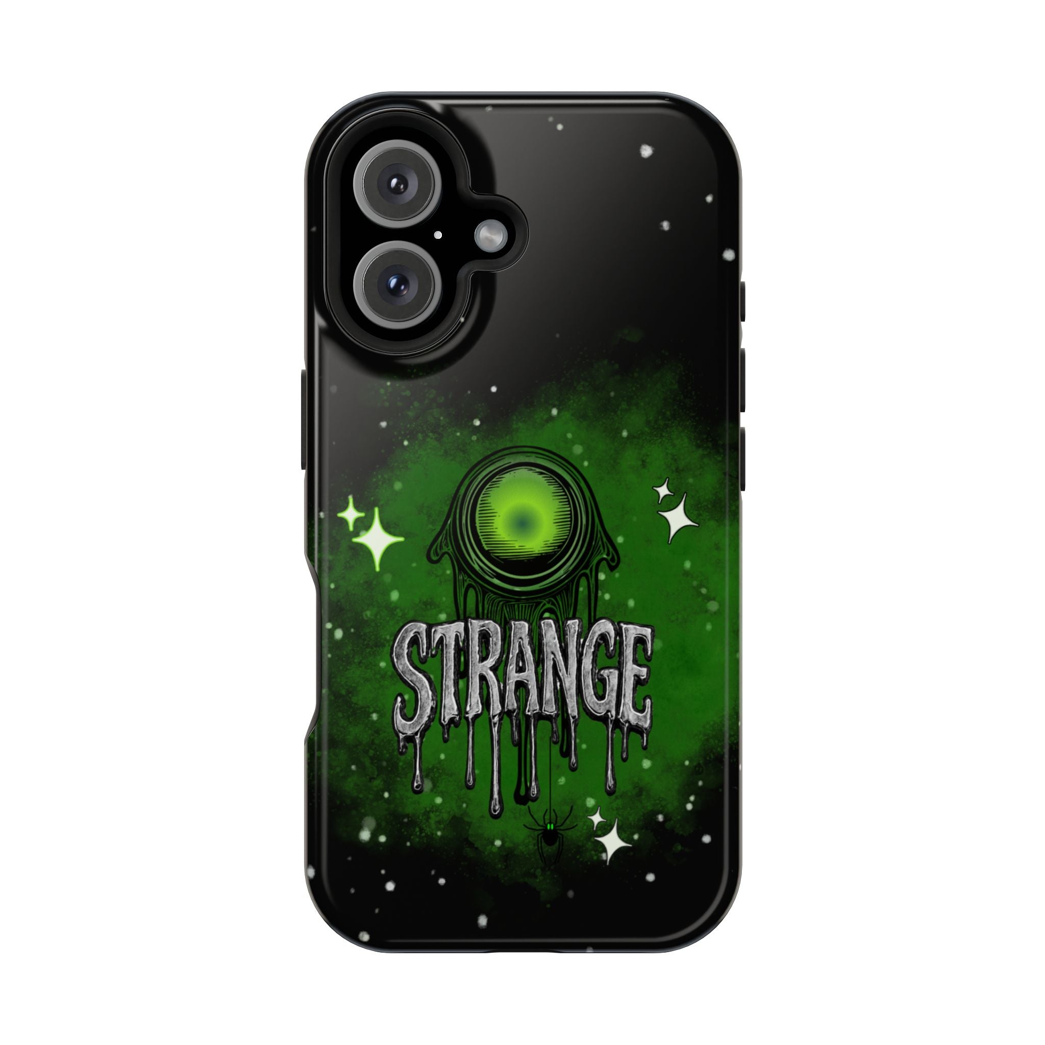 Green Strange Magnetic Impact-Resistant Phone Case