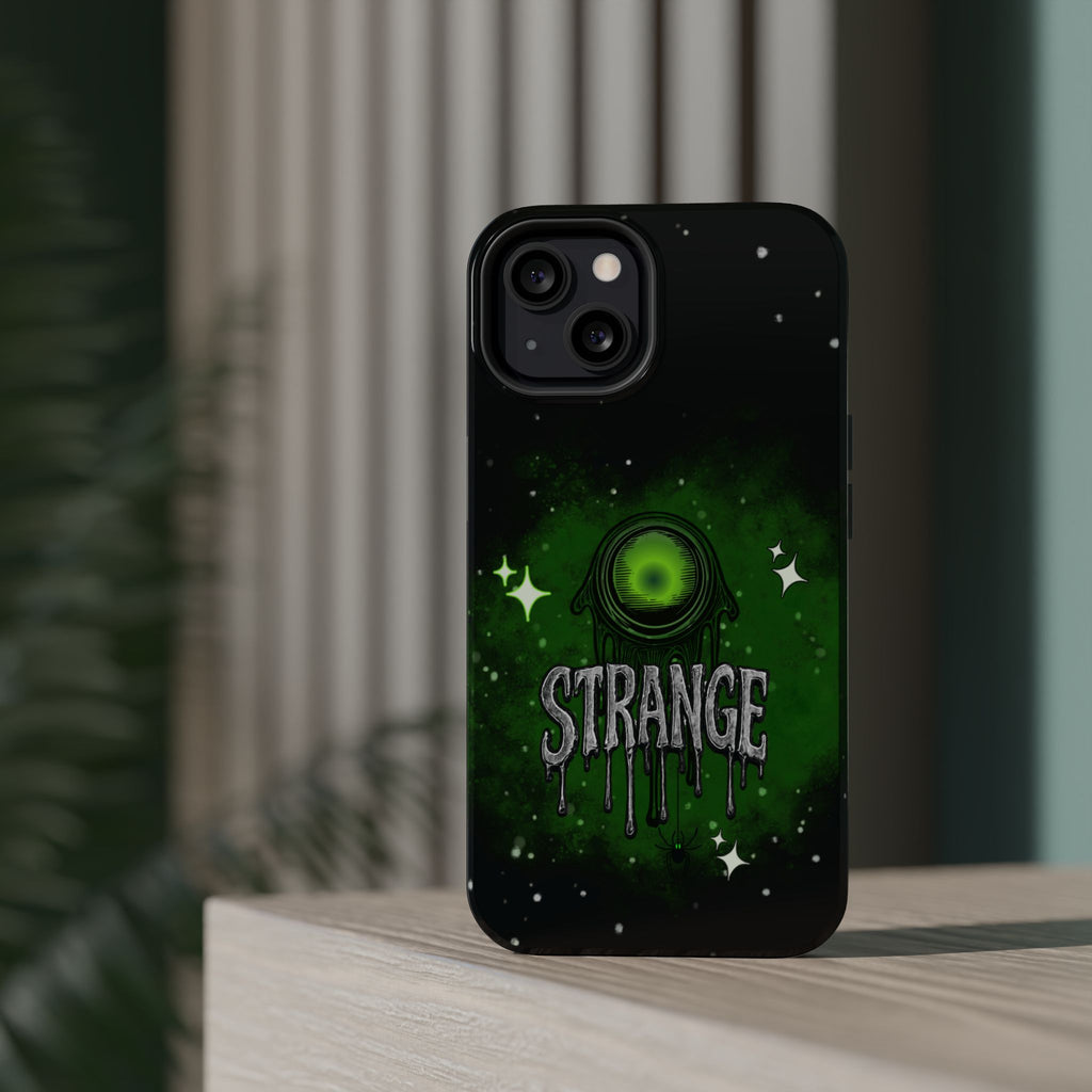 Green Strange Magnetic Impact-Resistant Phone Case