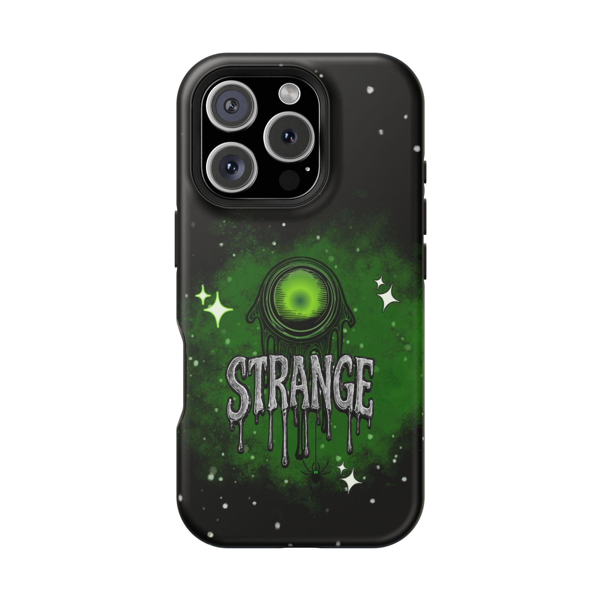 Green Strange Magnetic Impact-Resistant Phone Case