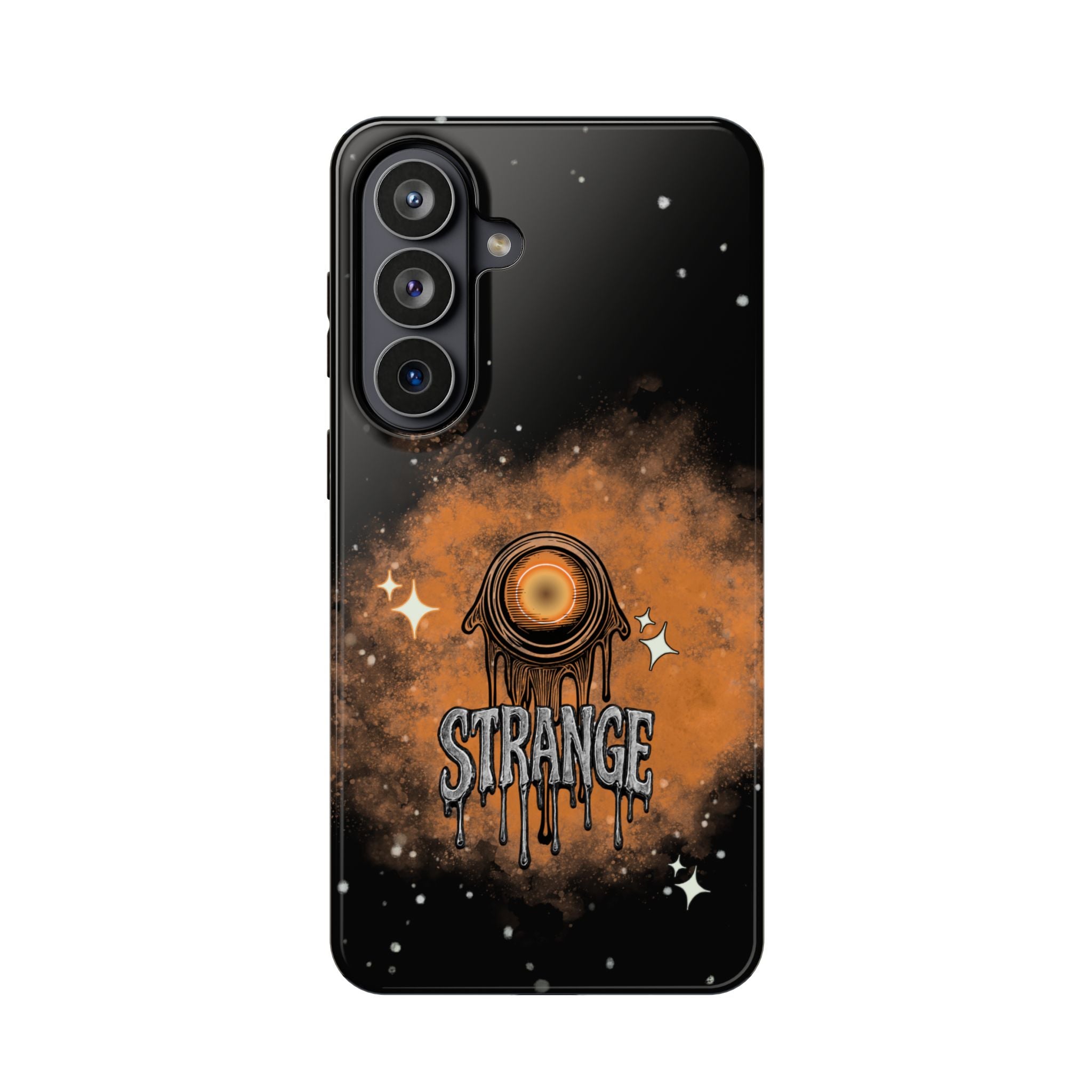 Orange Strange Magnetic Impact-Resistant Cases