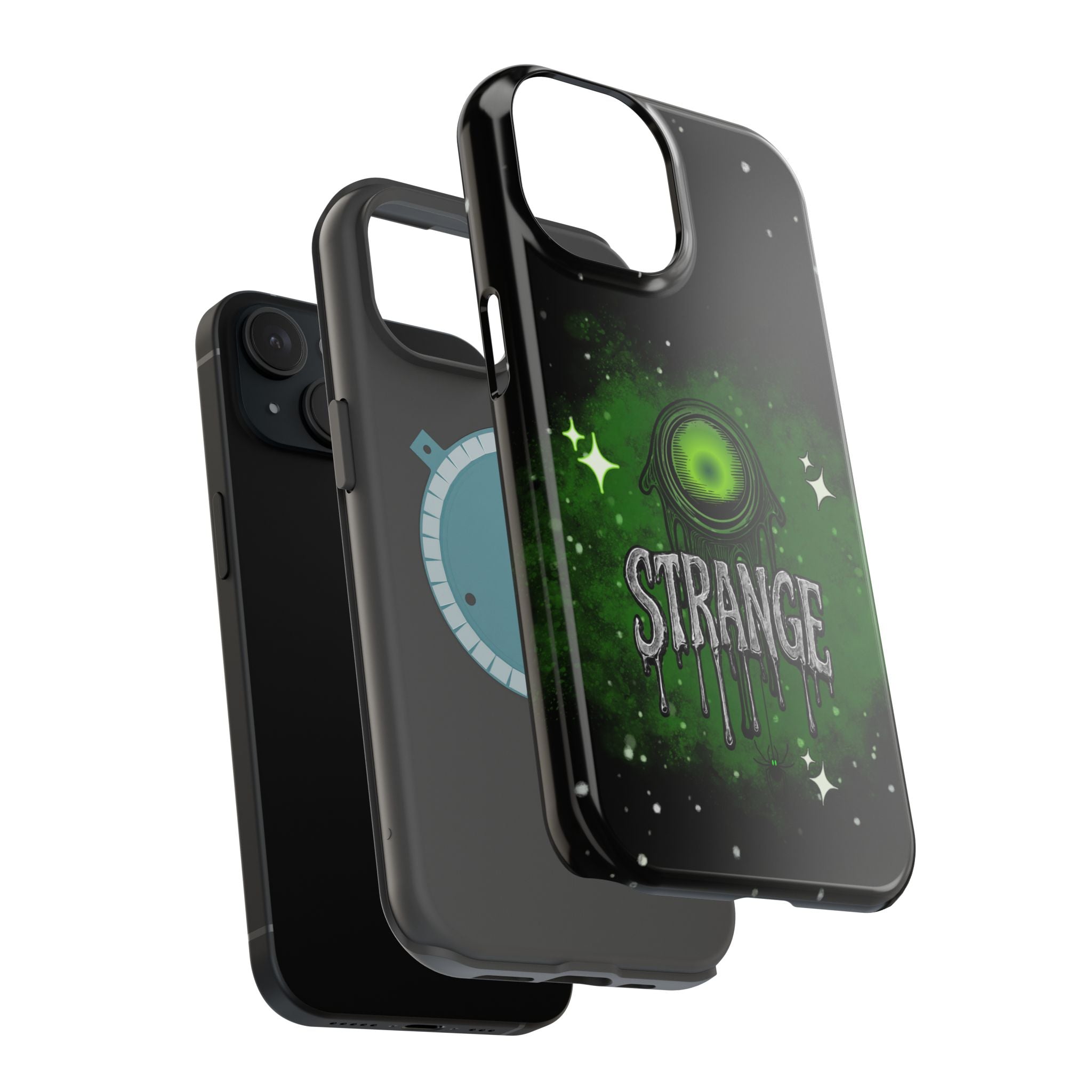 Green Strange Magnetic Impact-Resistant Phone Case
