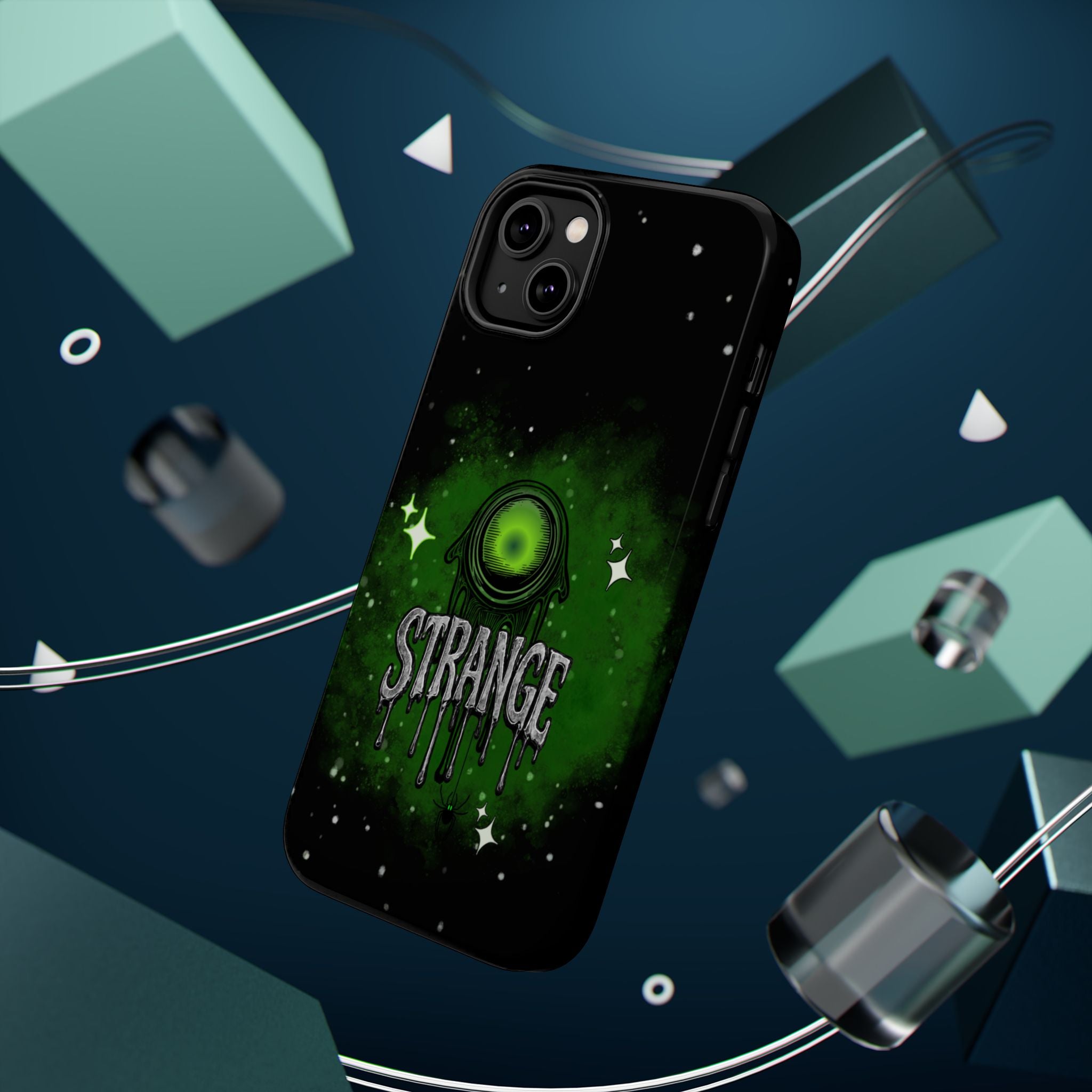 Green Strange Magnetic Impact-Resistant Phone Case