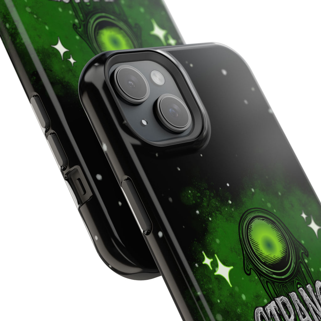 Green Strange Magnetic Impact-Resistant Phone Case