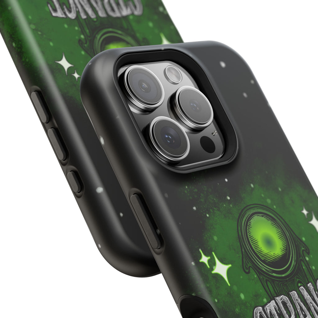 Green Strange Magnetic Impact-Resistant Phone Case